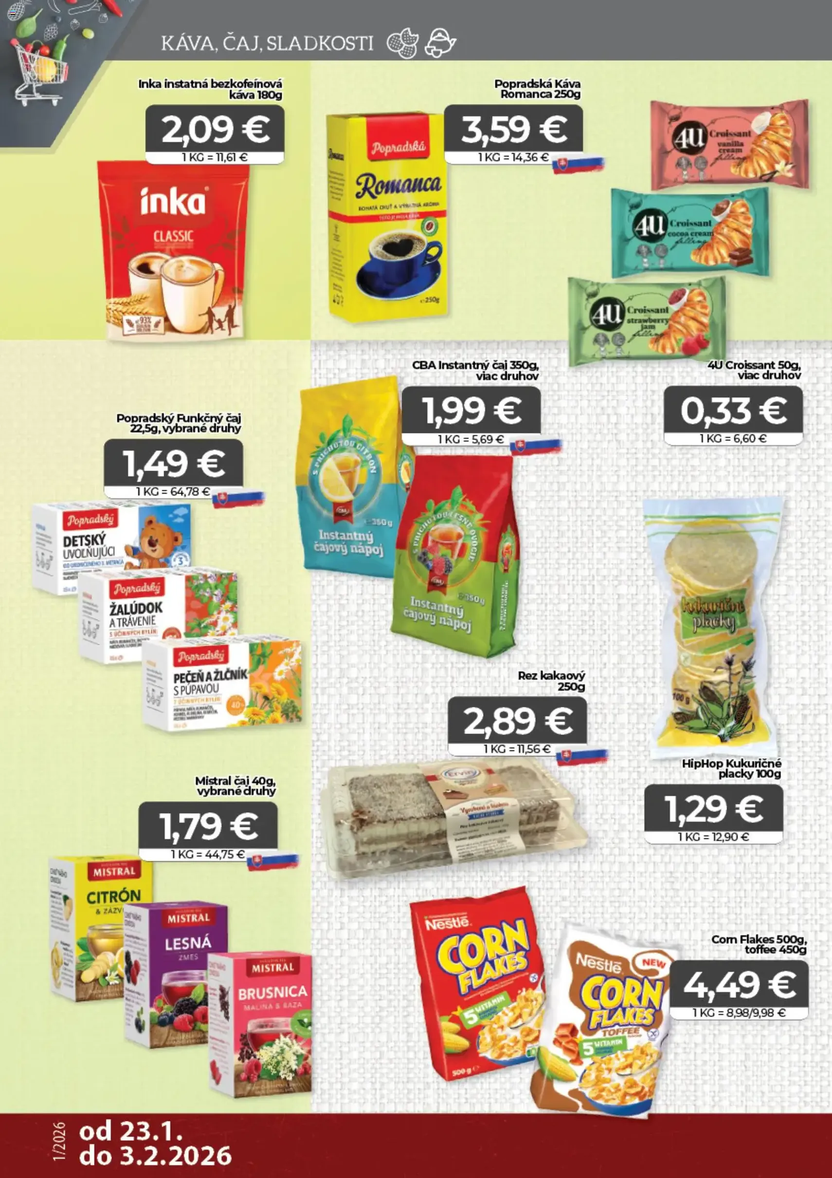 CBA Komfos leták - platný leták od 23.01.2026 strana 10 z 16