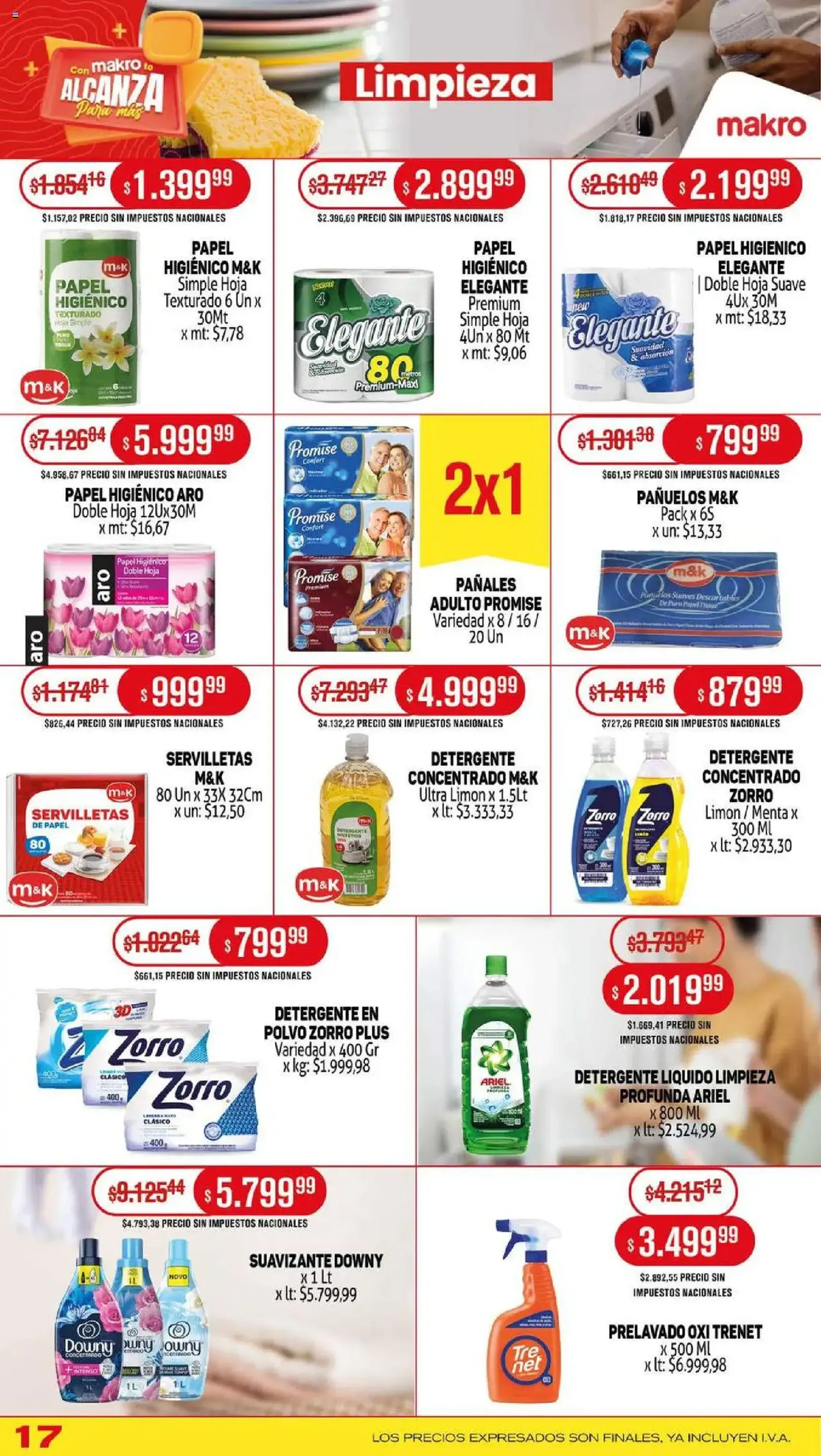 Makro ofertas - folleto válido desde 07/08/2025 página 17 de 19