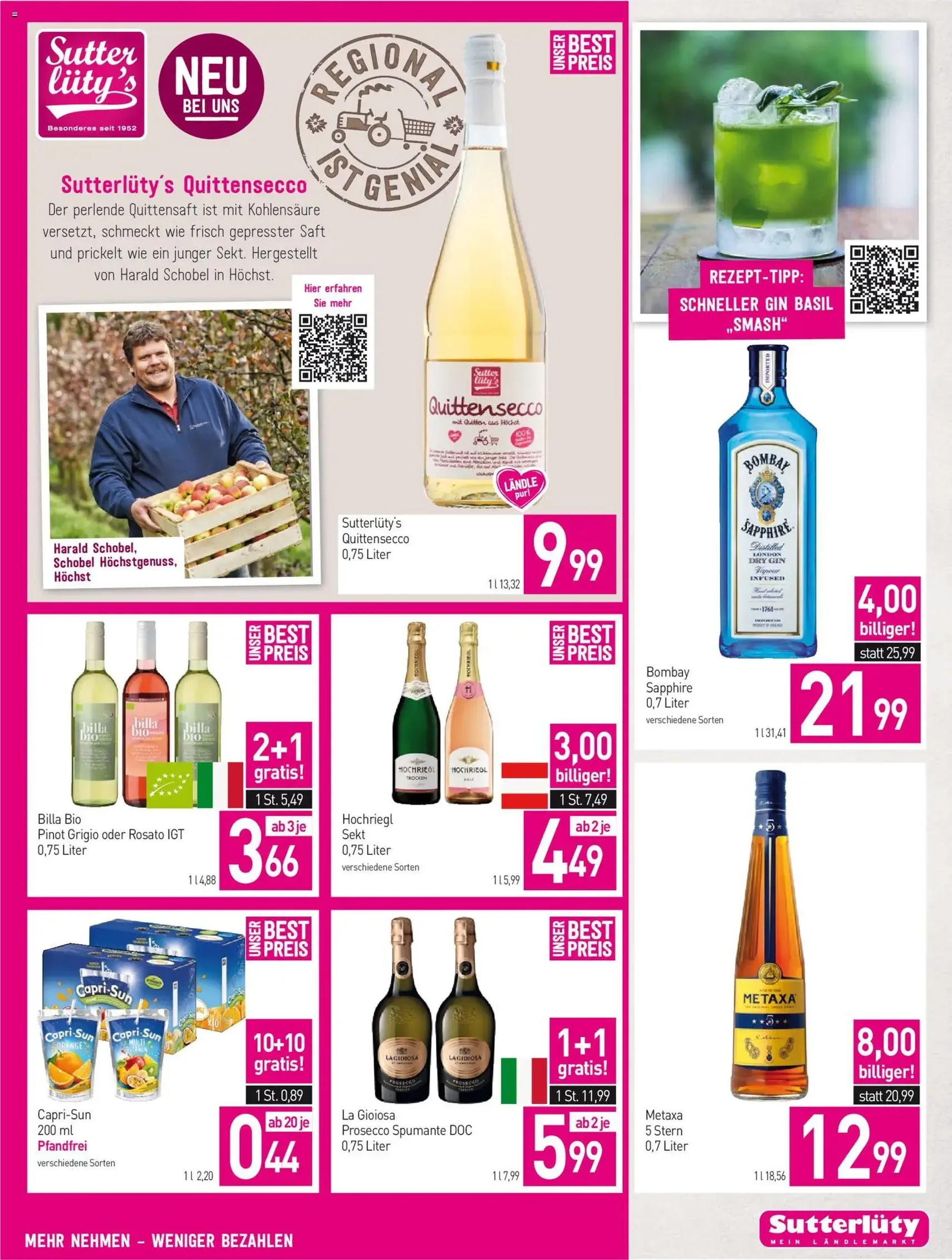 Sutterlüty Flugblatt - Gültiger Prospekt ab 30.07.2026, Seite 13 von insgesamt 20