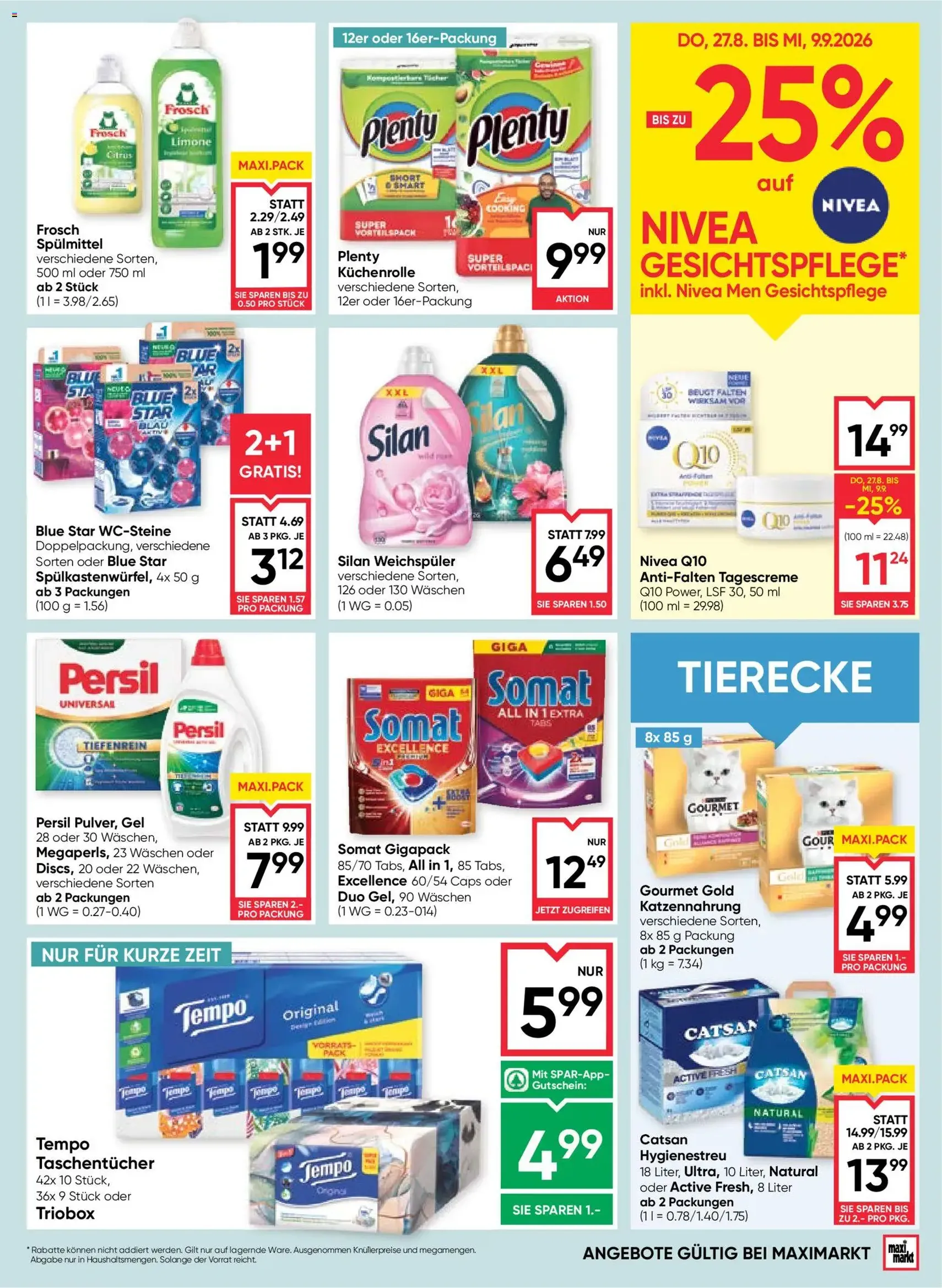 Maximarkt Flugblatt - Gültiger Prospekt ab 27.08.2026, Seite 15 von insgesamt 24