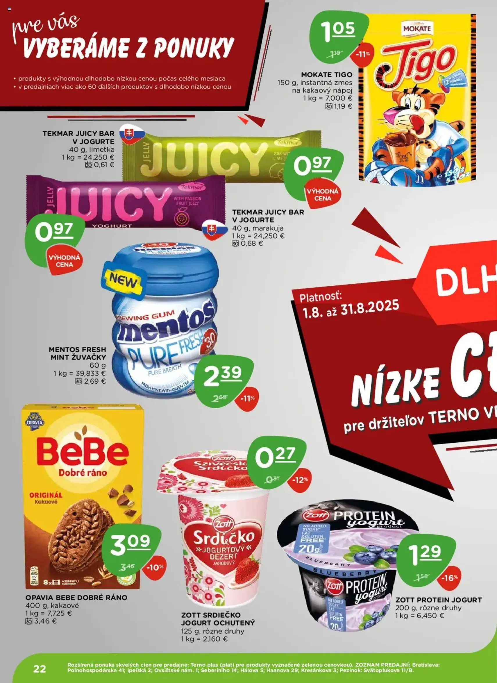 Terno leták - platný leták od 21.08.2025 strana 22 z 25