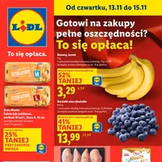 Lidl Gazetka - podgląd gazetki ważnej od 13.11.2025