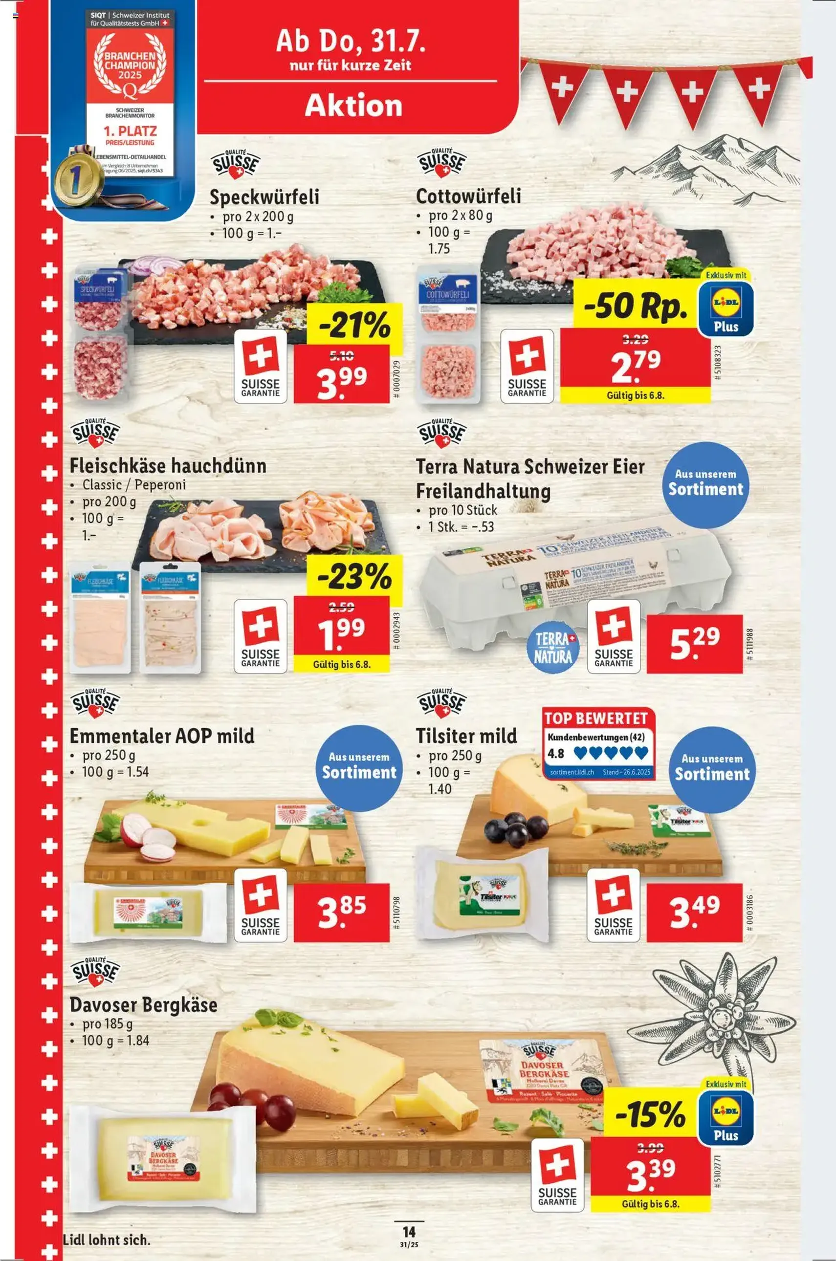 Lidl Aktionen - Gültiger Prospekt ab 31.07.2025, Seite 16 von insgesamt 34