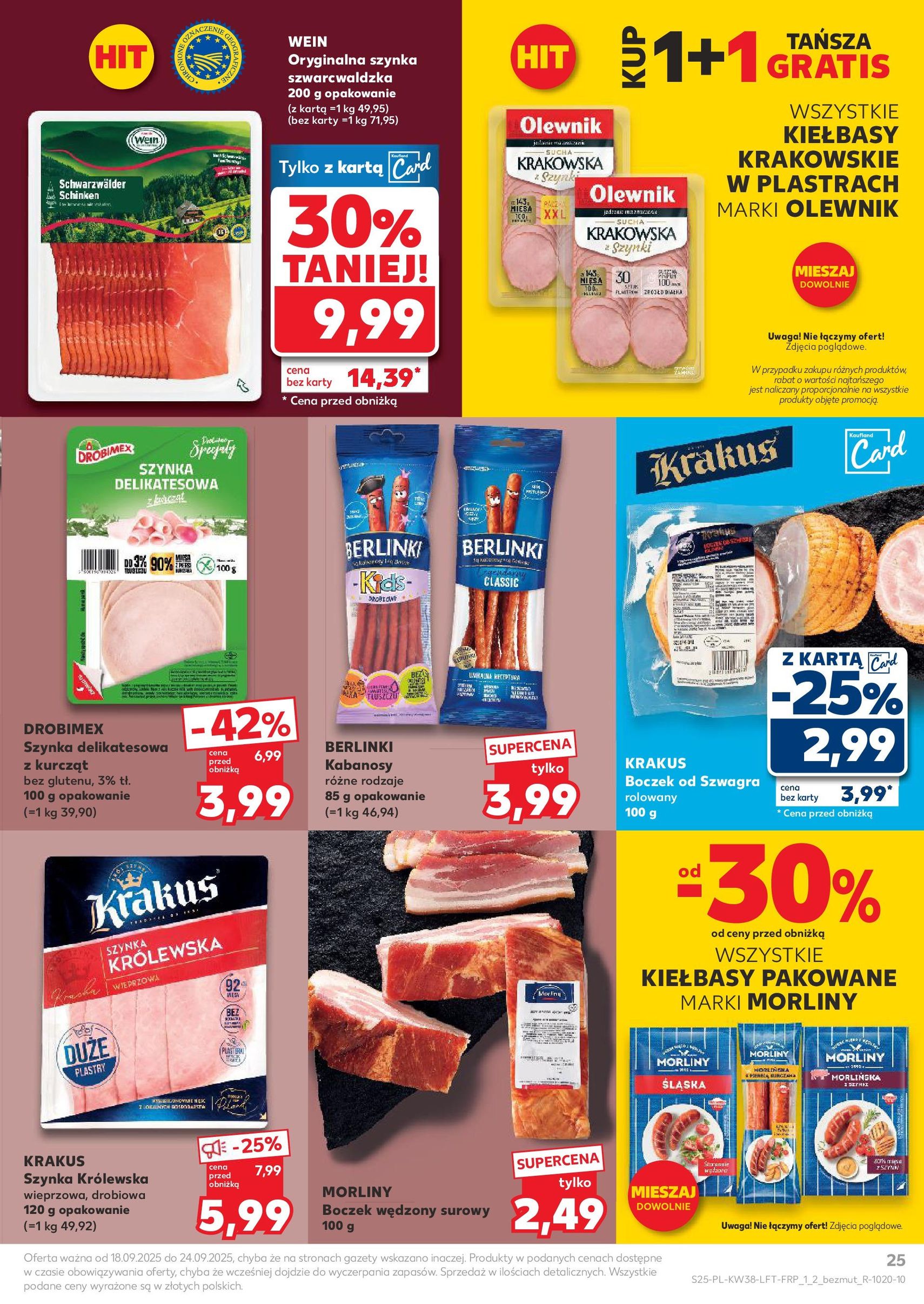 Kaufland gazetka - ważny gazetka od 18.09.2025 strona 25 z 51