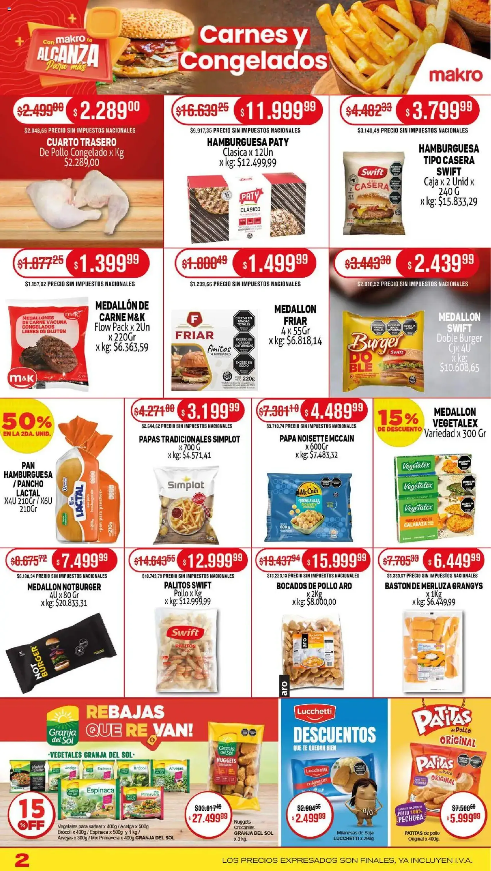 Makro ofertas - folleto válido desde 25/09/2025 página 2 de 20