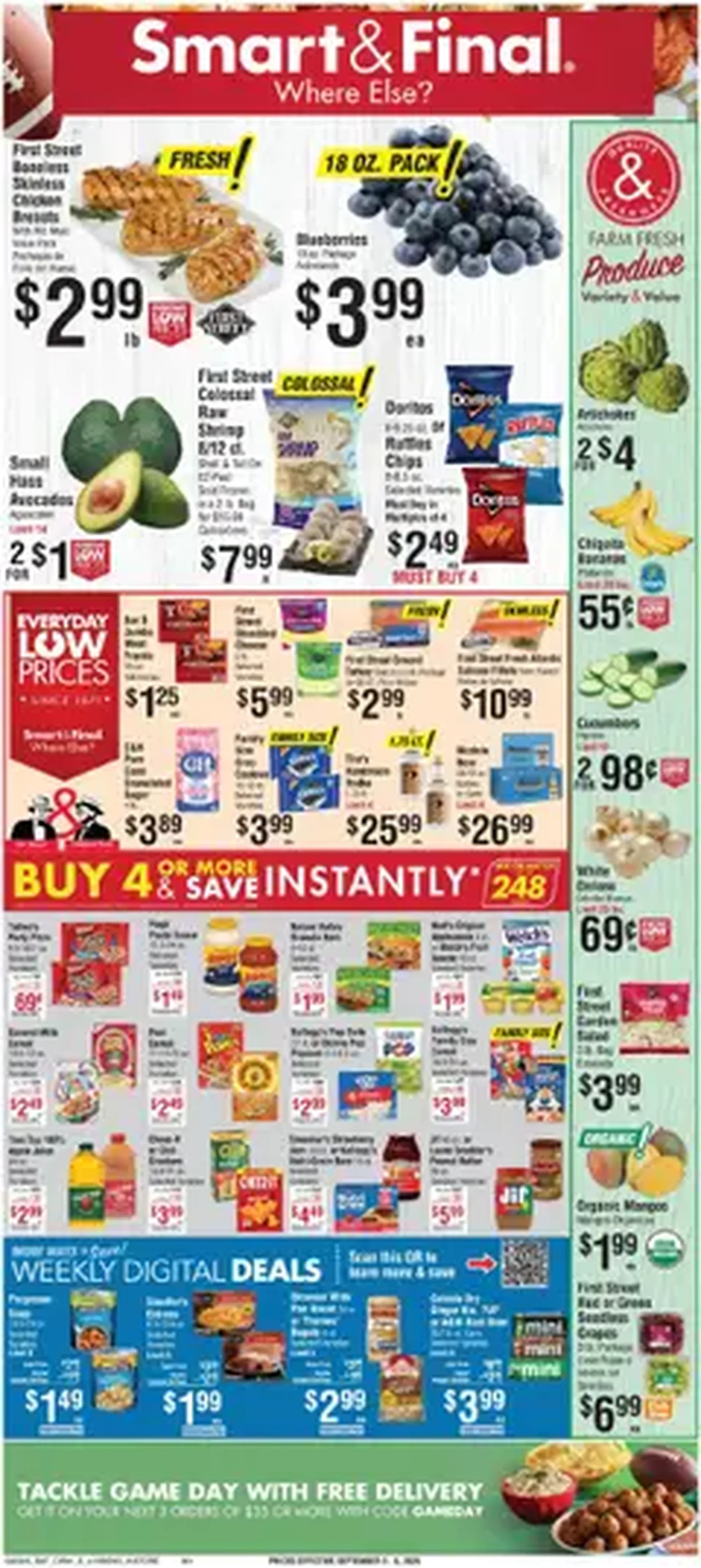 Smart & Final Weekly Ad - valid flyer from 09/03/2025, page 1 of 1