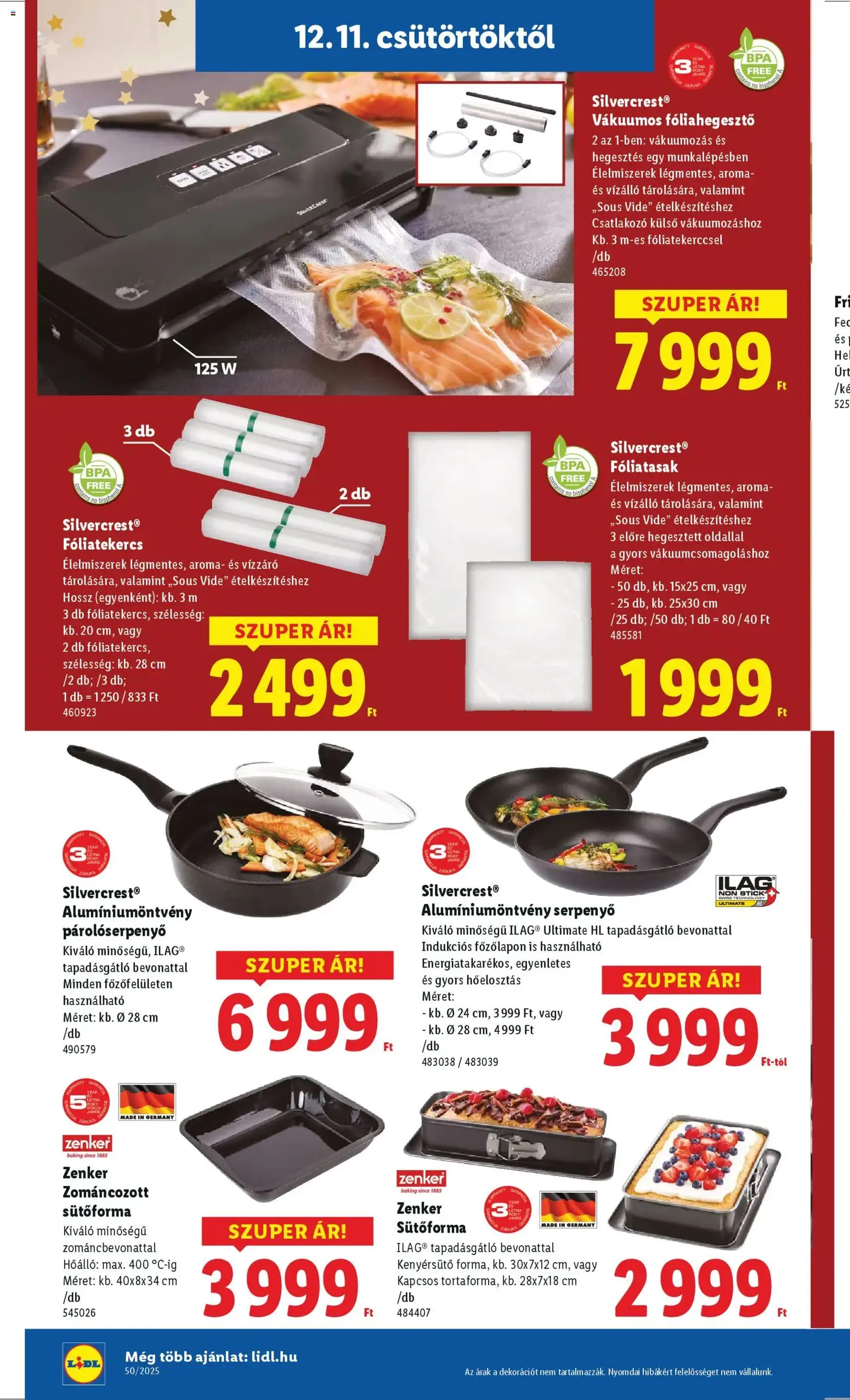 Lidl Akciós újság - 2025.12.11. érvényes szórólap 34 oldal 66 oldalból