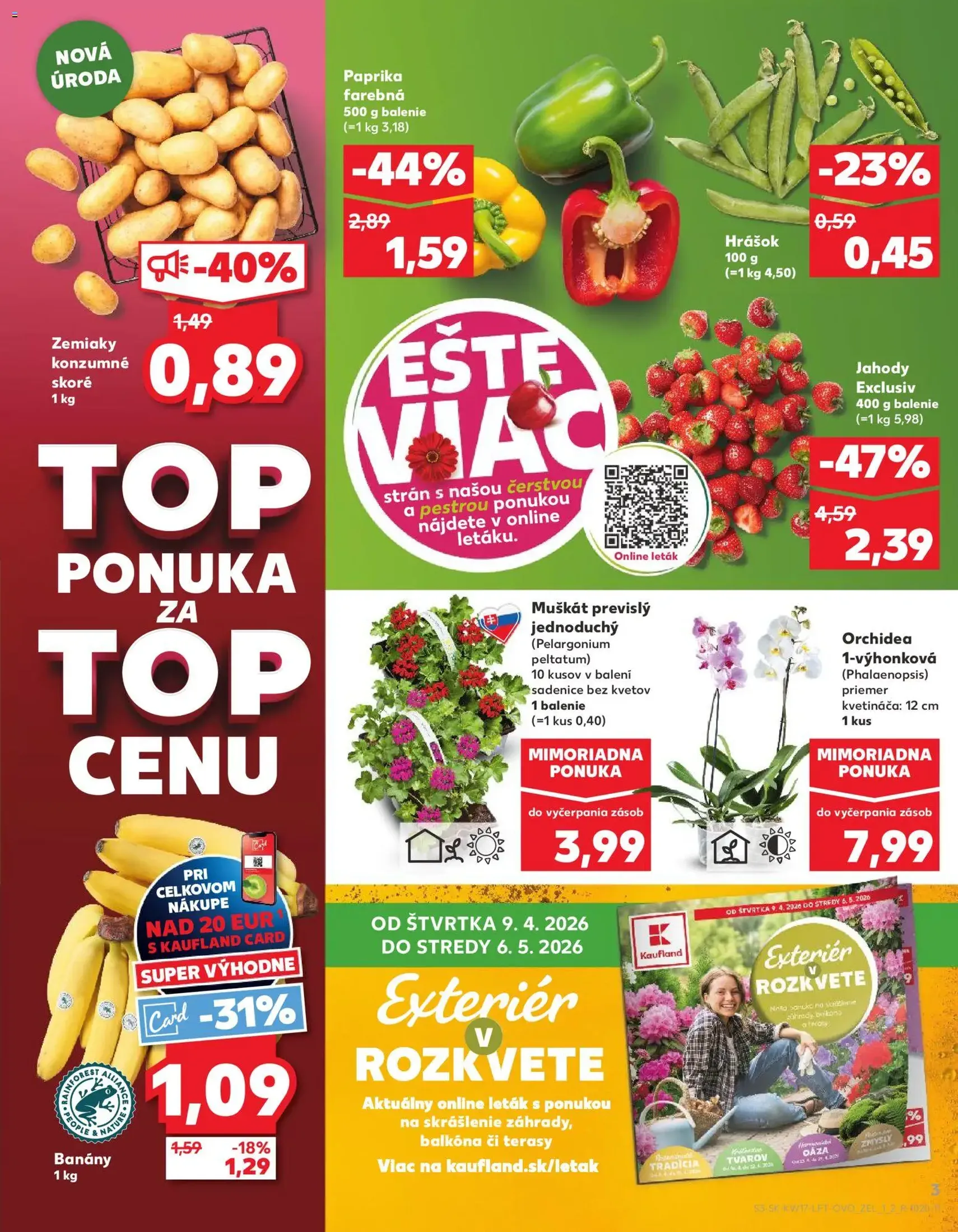 Kaufland leták - platný leták od 23.04.2026 strana 3 z 76