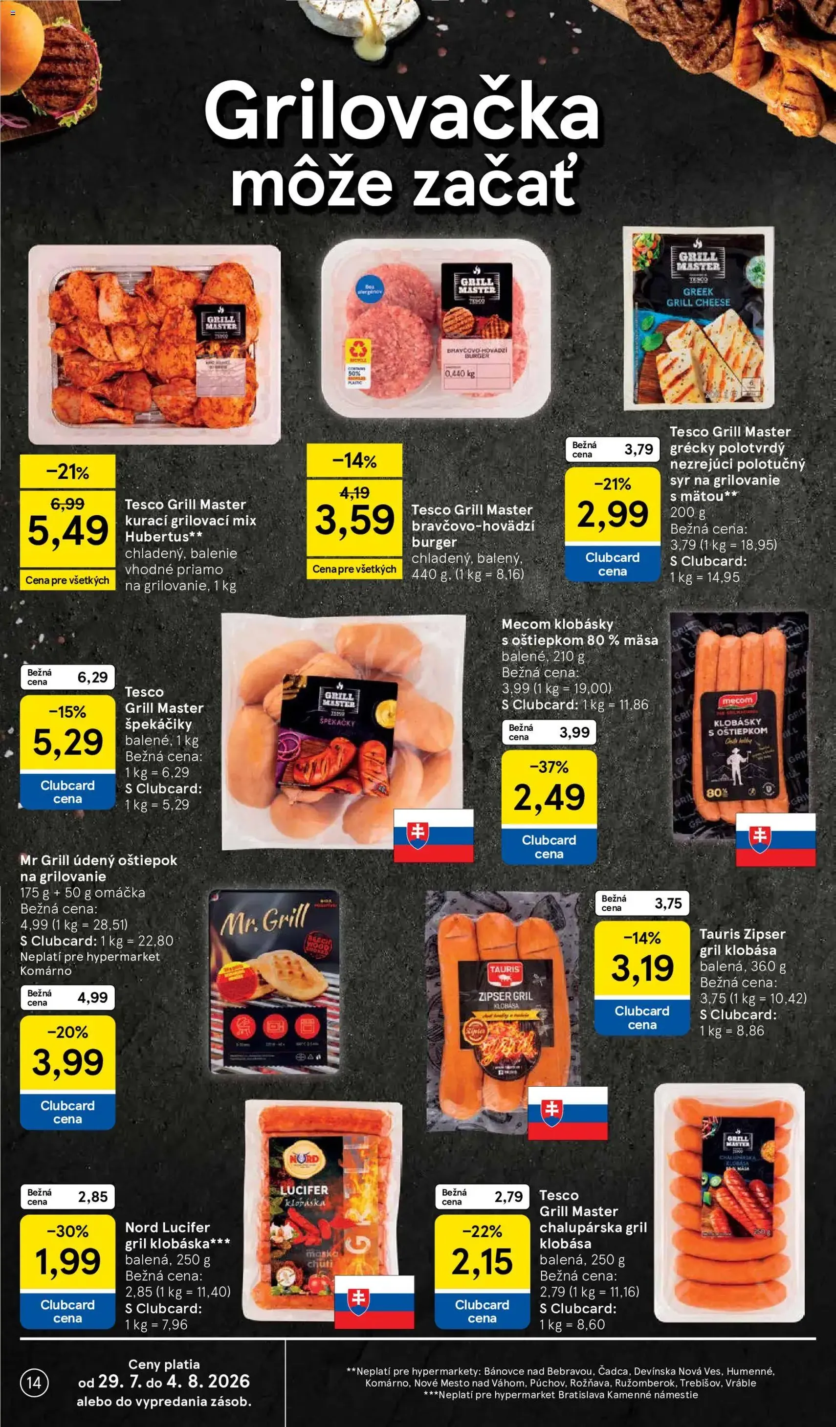 Tesco Hypermarket - leták - platný leták od 29.07.2026 strana 14 z 53