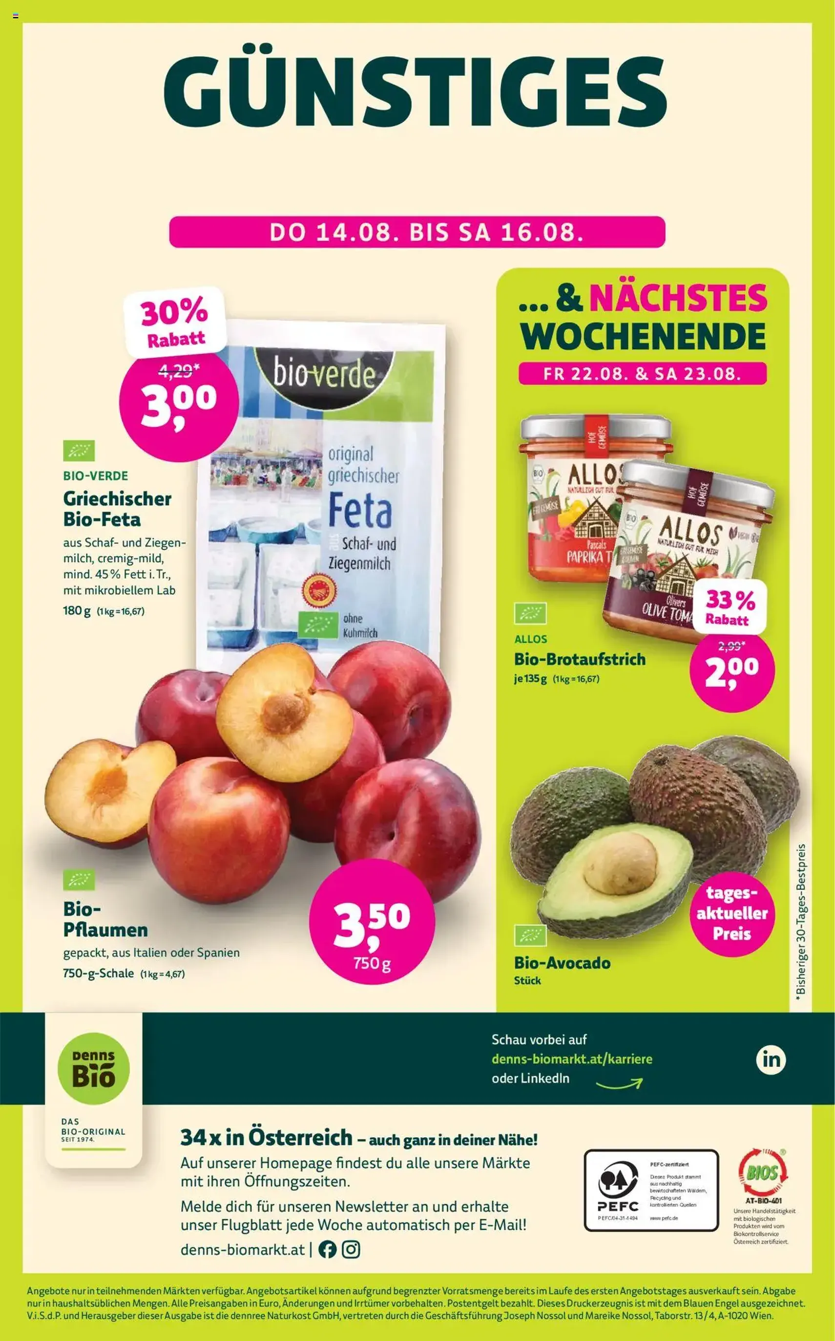 Denns BioMarkt Angebote - Gültiger Prospekt ab 13.08.2025, Seite 12 von insgesamt 12