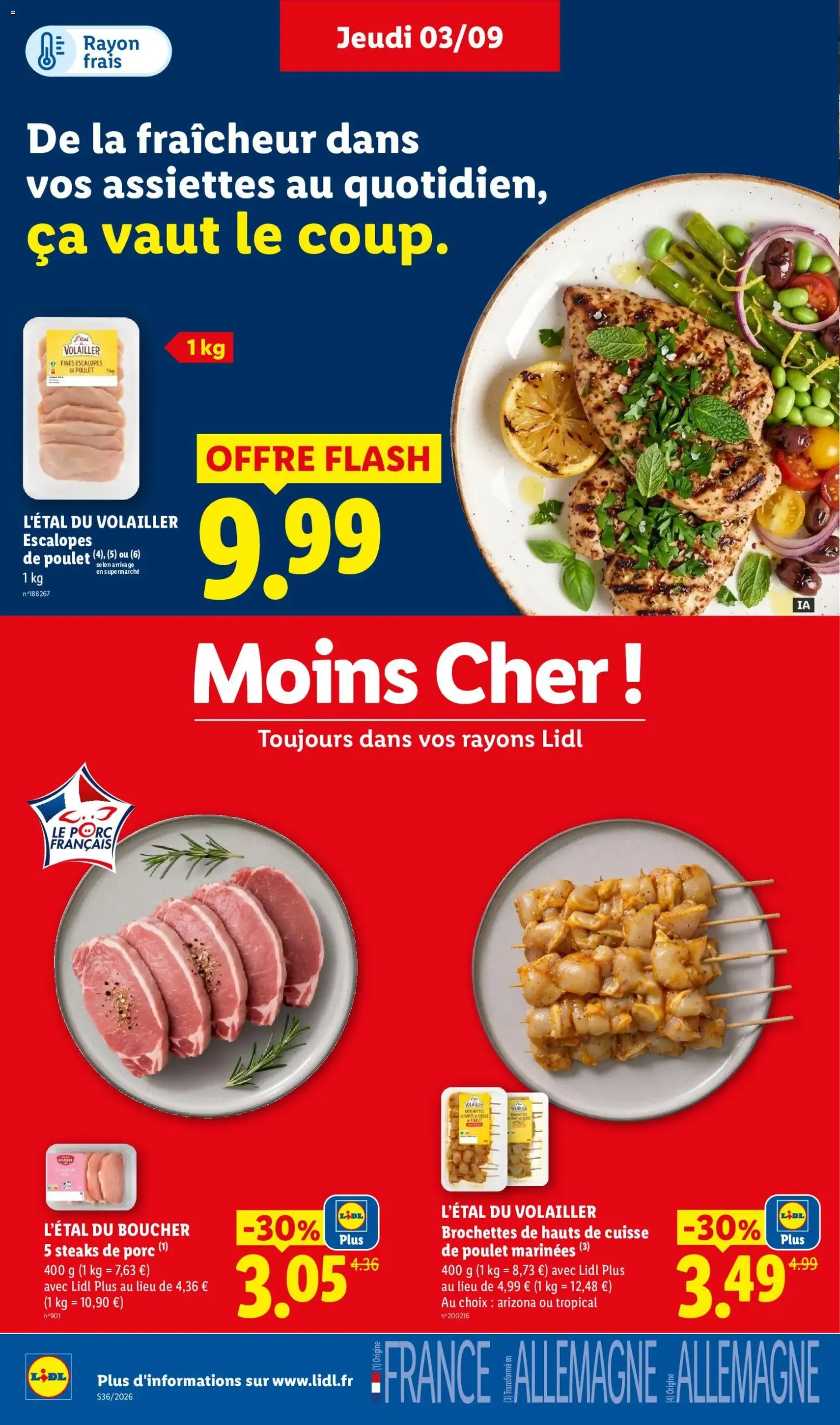 LIDL catalogue - brochure valable à partir du 03/09/2026, page 14 sur 61