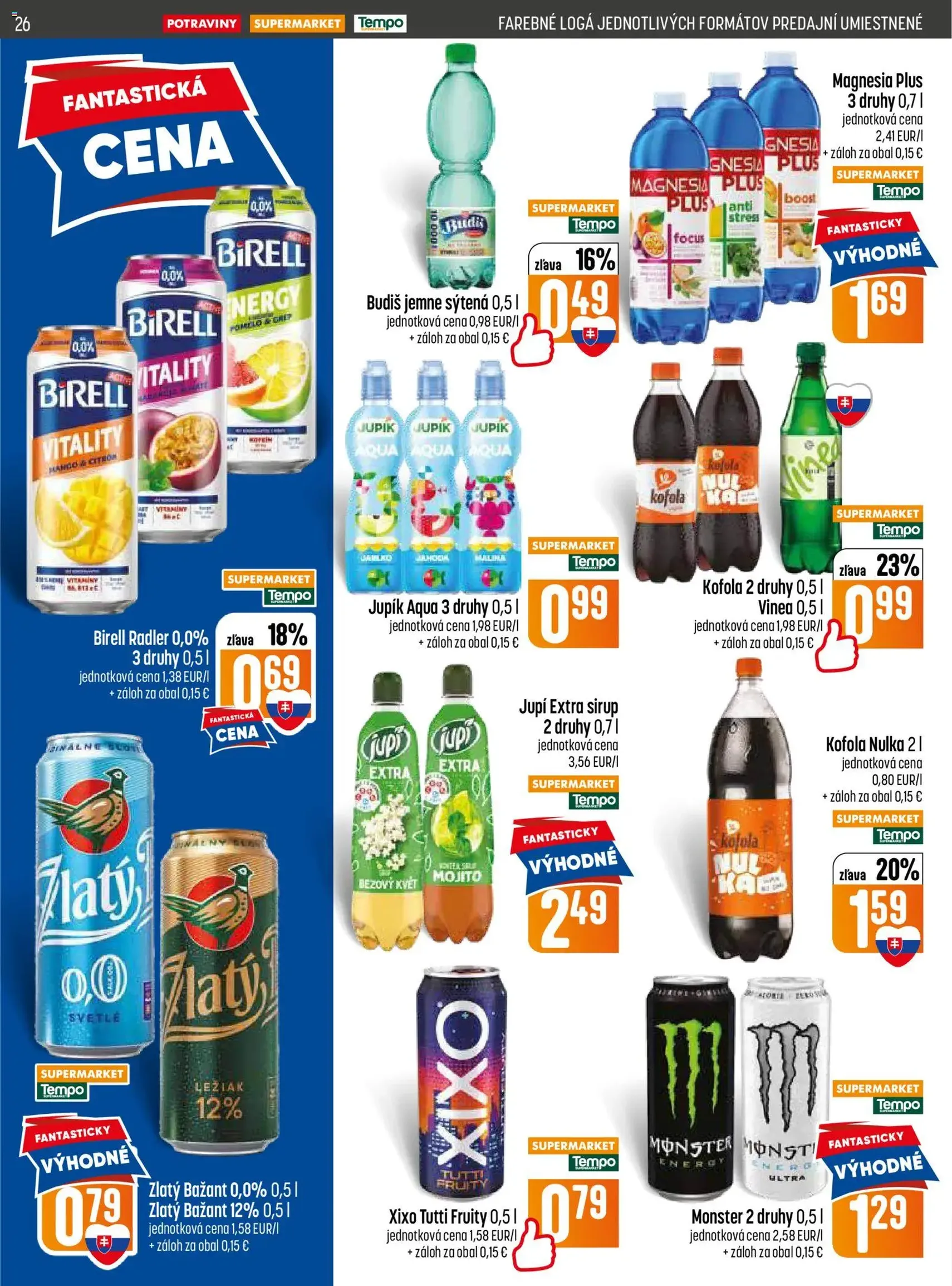 COOP Jednota leták - platný leták od 25.06.2026 strana 26 z 32