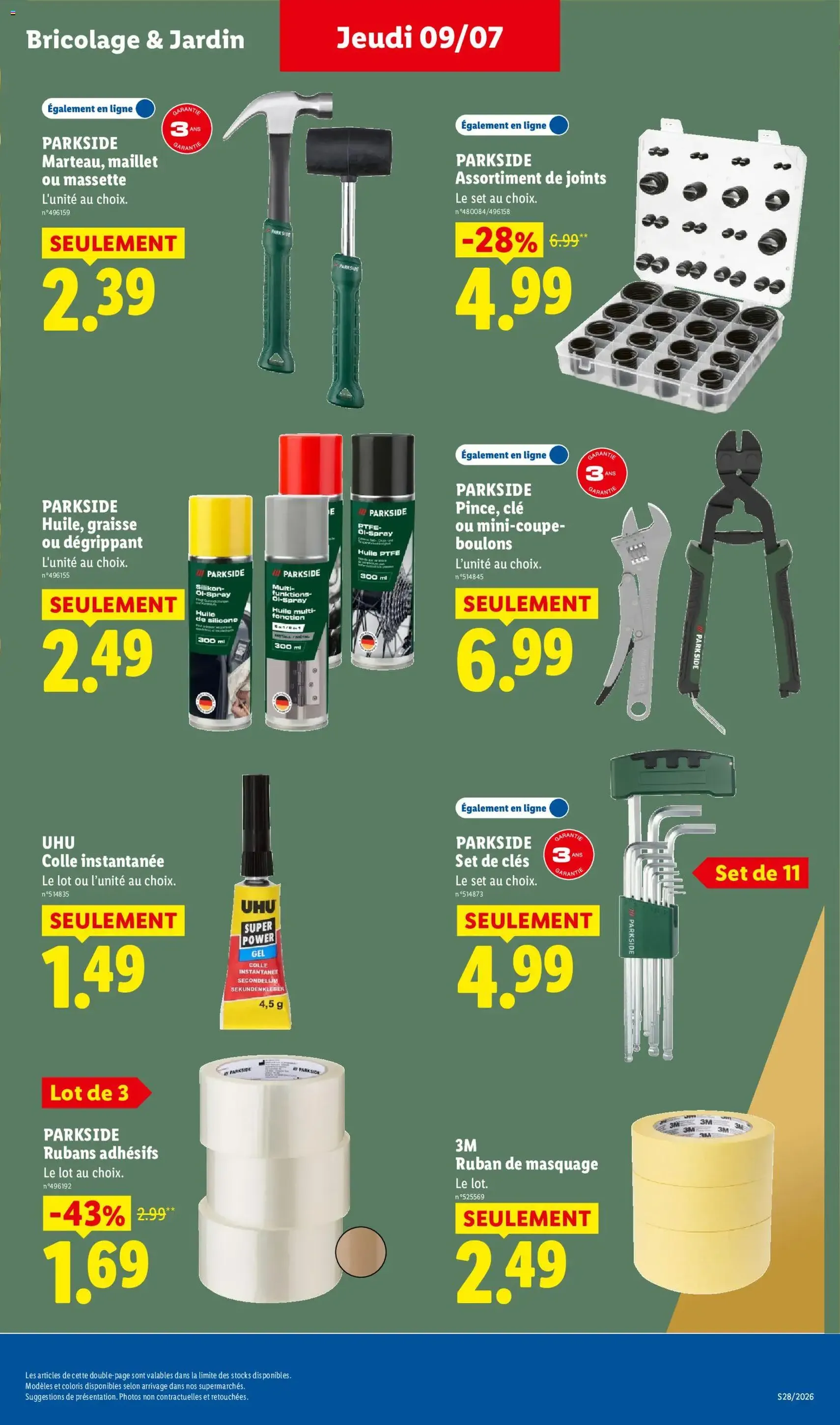 LIDL catalogue - brochure valable à partir du 09/07/2026, page 35 sur 68