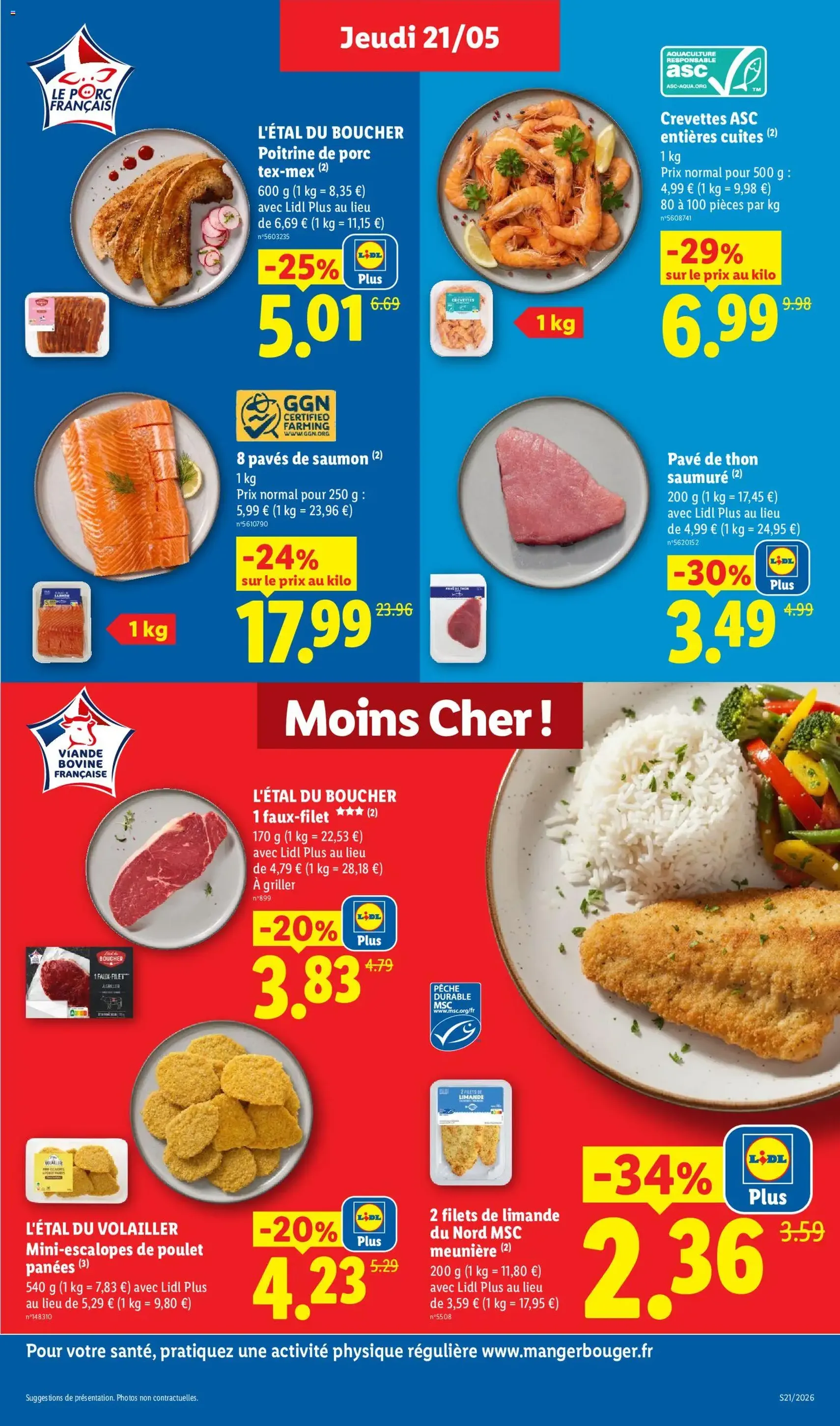 LIDL catalogue - brochure valable à partir du 21/05/2026, page 7 sur 70