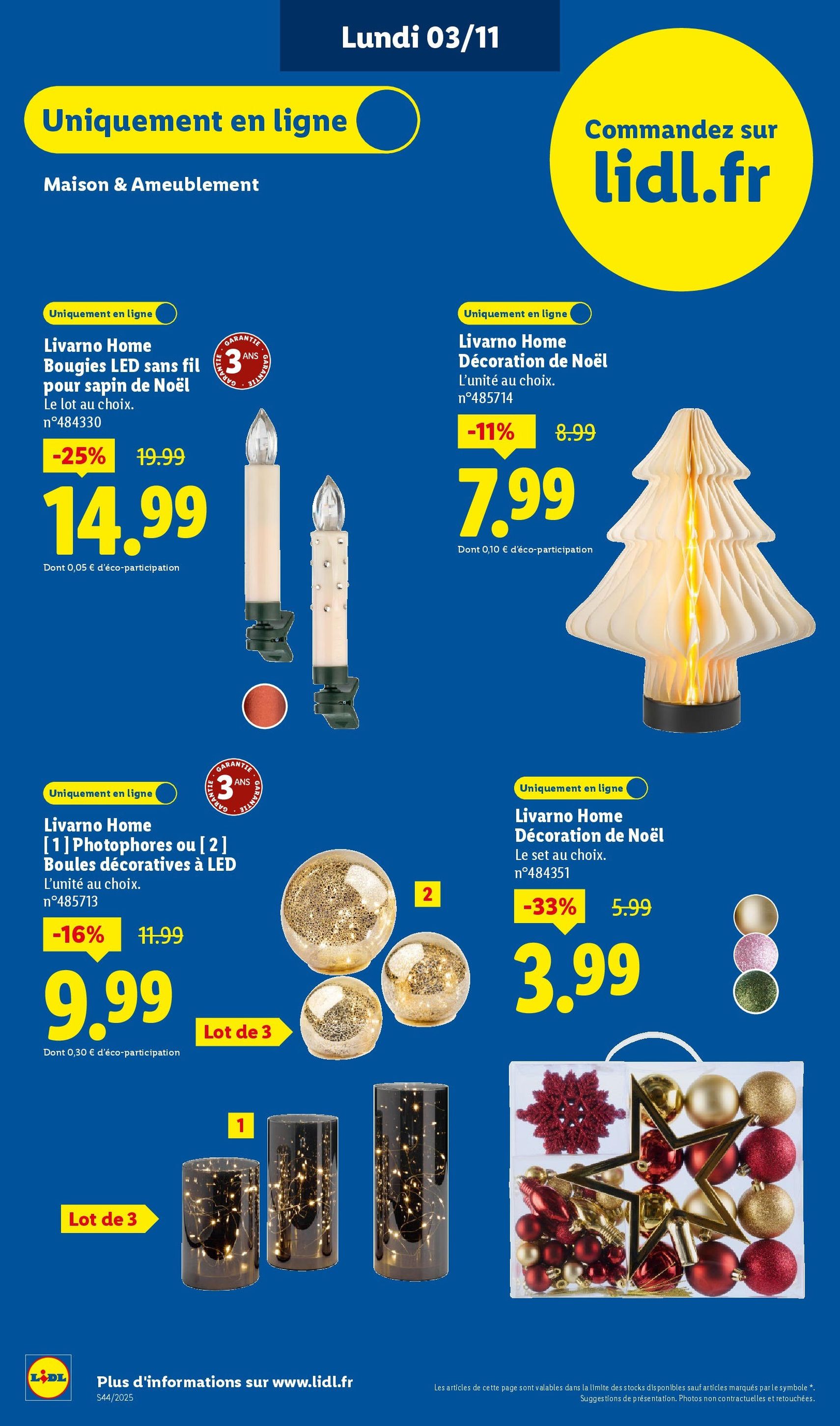 LIDL catalogue semaine 44 - brochure valable à partir du 30/10/2025, page 76 sur 82