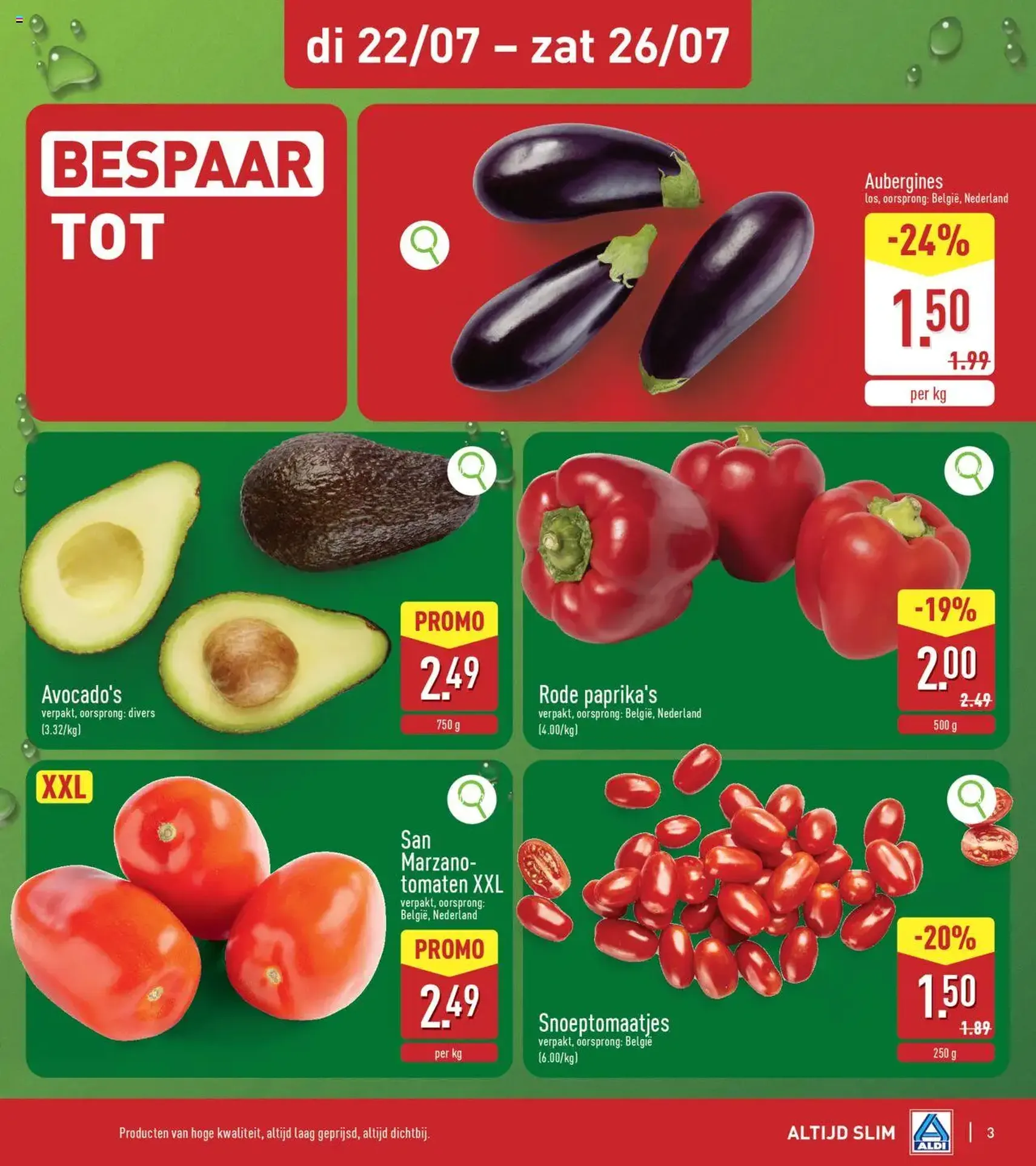 Aldi folder week 30 - geldige folder vanaf 22/07/2025 pagina 3 van 25 Aldi folder week 30 - geldige folder vanaf 22/07/2025 pagina 3 van 25