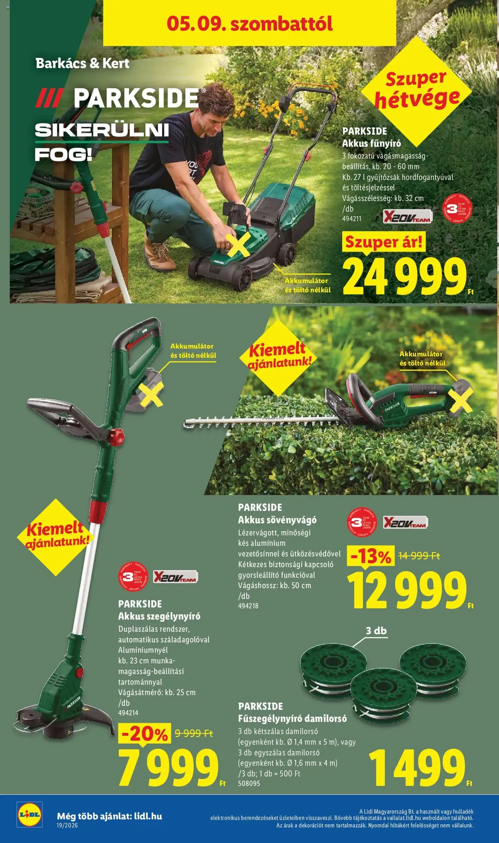 Lidl akciós újság - 2026.05.07. érvényes szórólap 52 oldal 76 oldalból