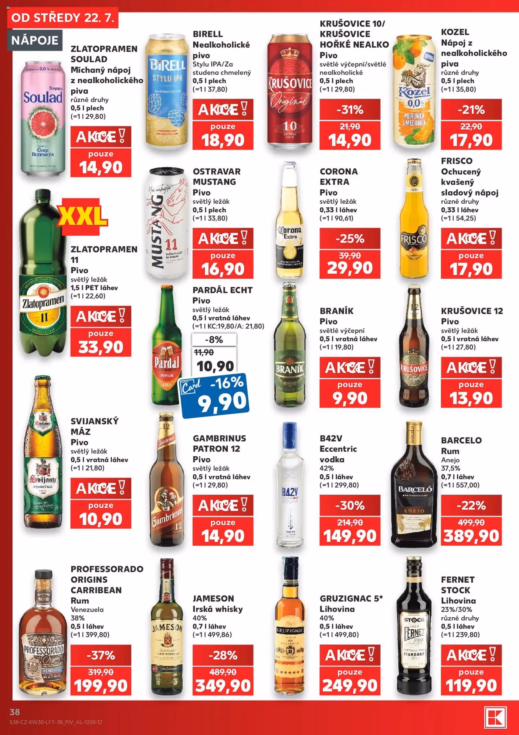 Kaufland leták - platný leták od 22.07.2026 strana 38 z 52