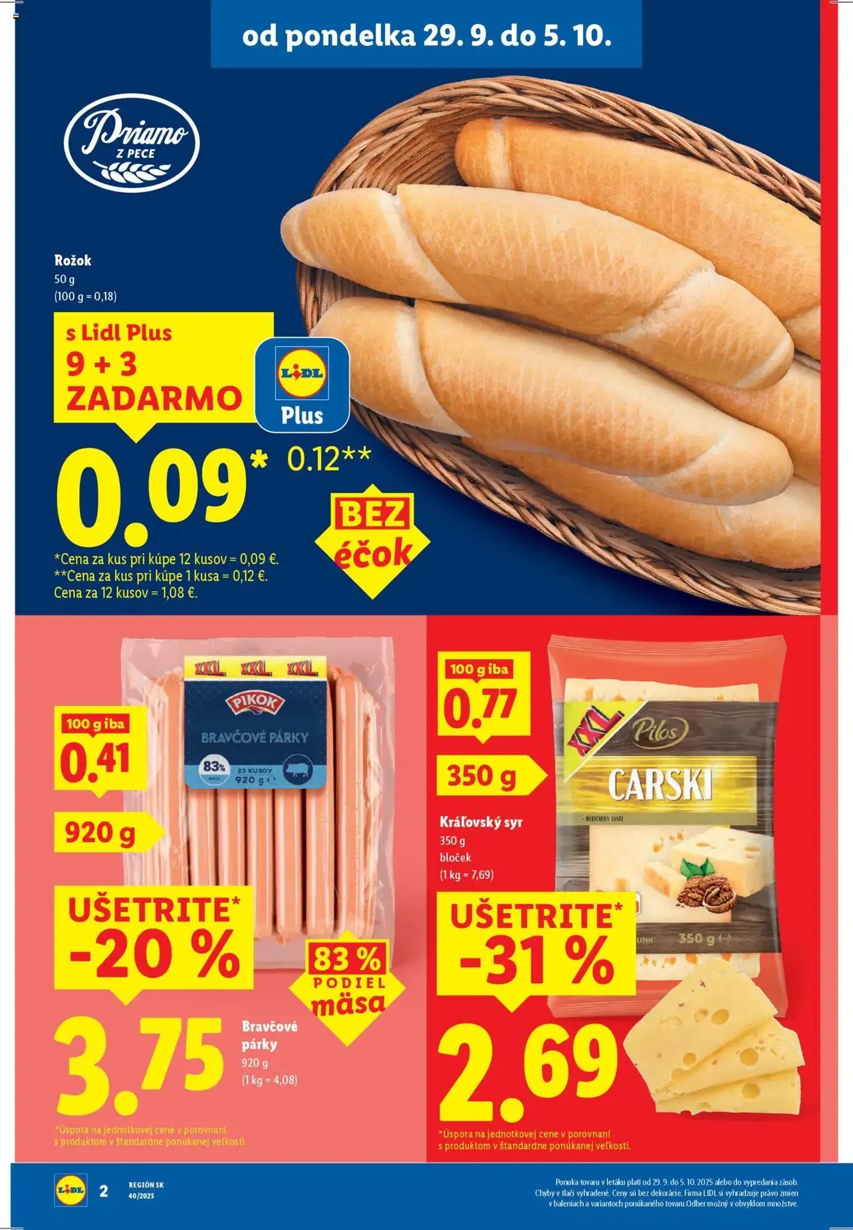 Lidl leták - platný leták od 29.09.2025 strana 2 z 95