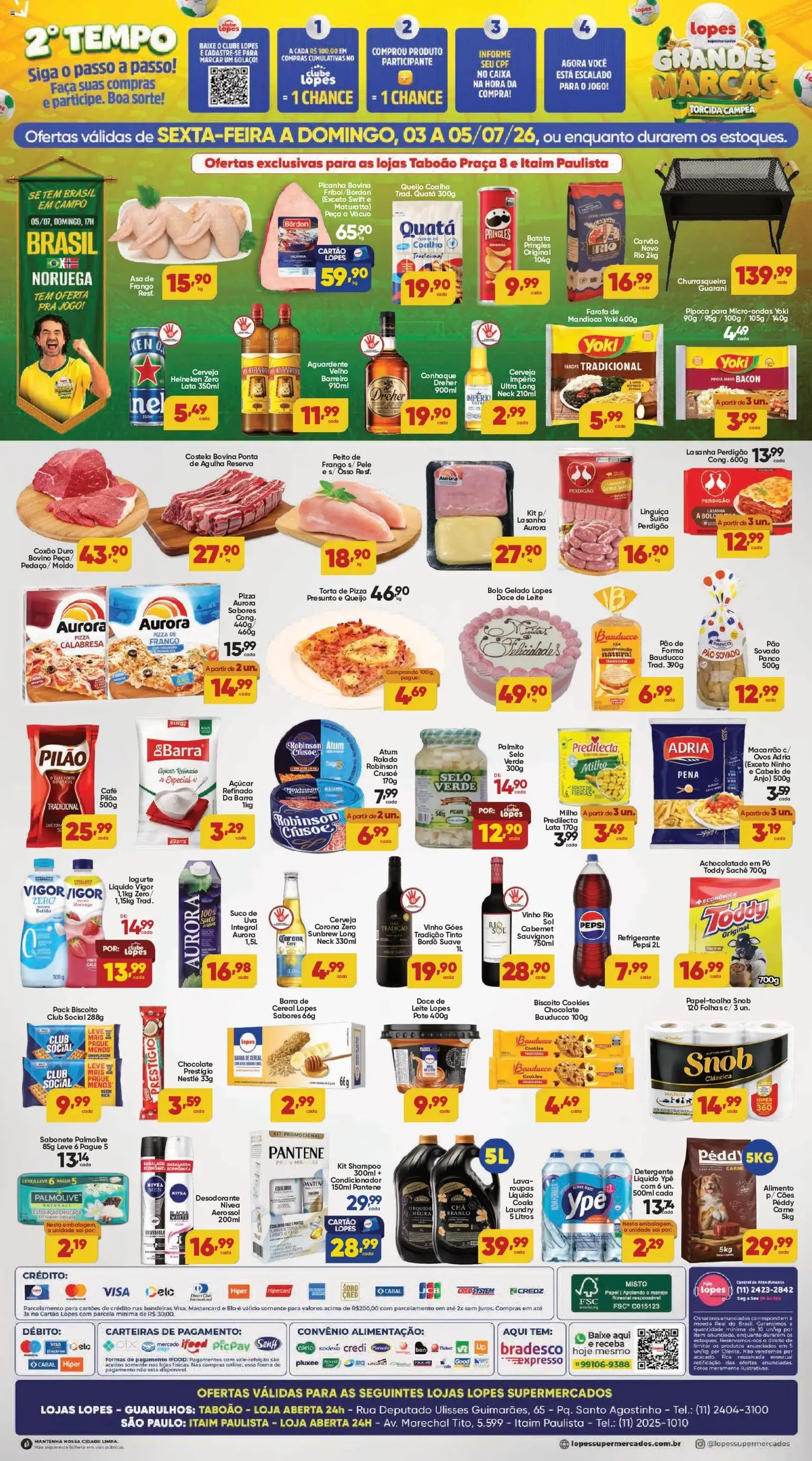 Lopes Supermercados - Ofertas da semana - folheto válido a partir de 03/07/2026 página 2 de 2