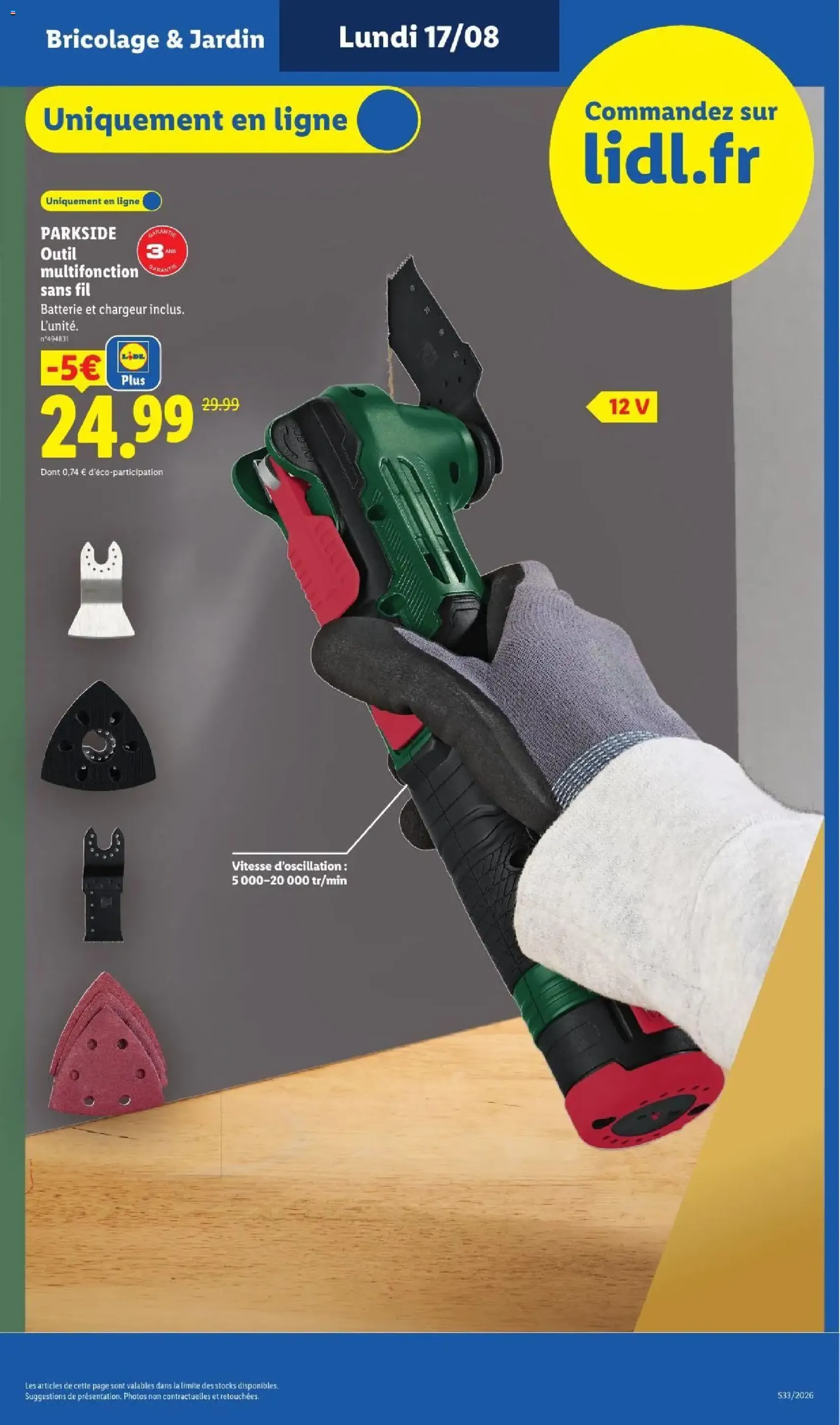 LIDL catalogue - brochure valable à partir du 13/08/2026, page 45 sur 61