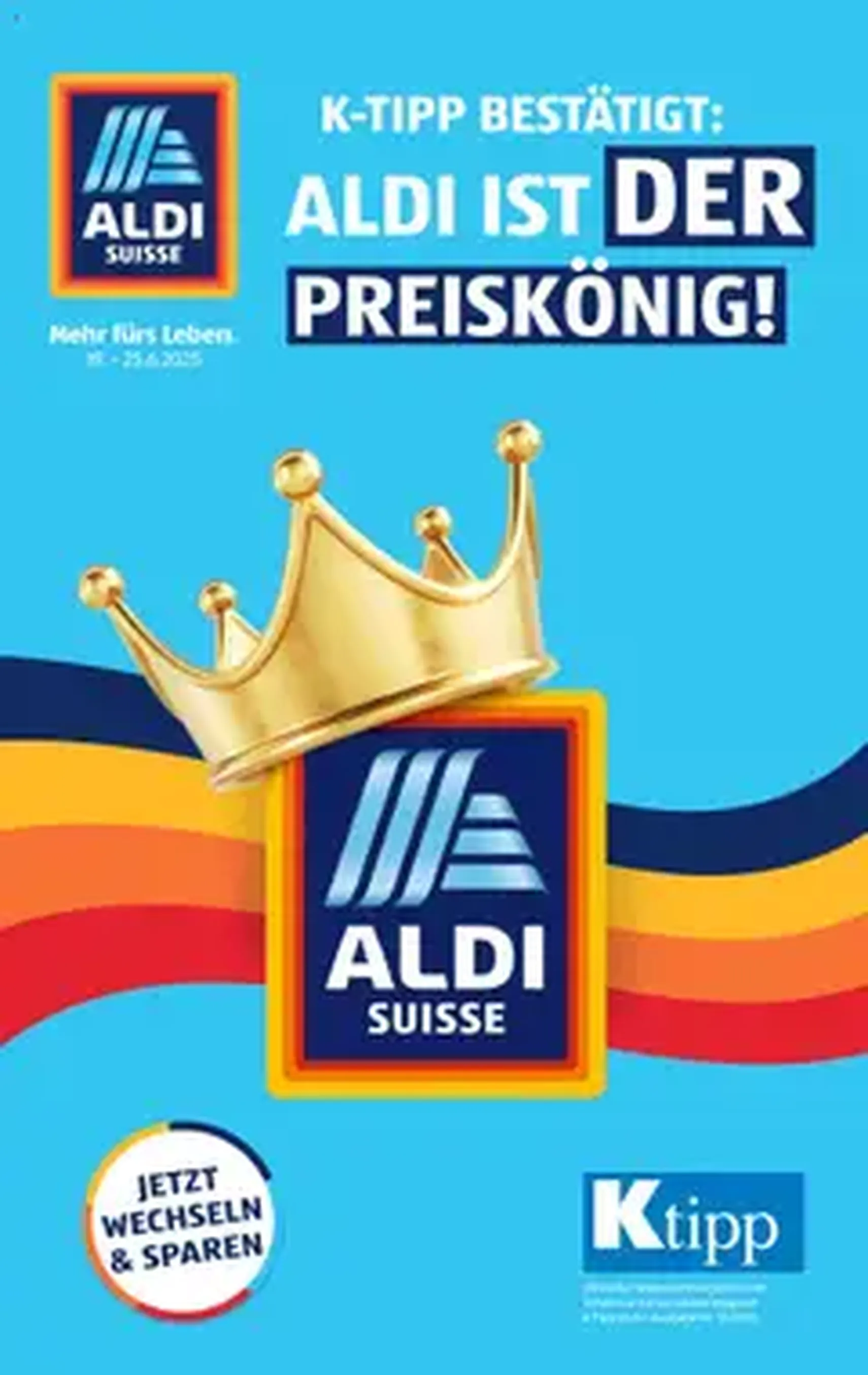 Aldi Aktionen - Gültiger Prospekt ab 19.06.2025, Seite 1 von insgesamt 1