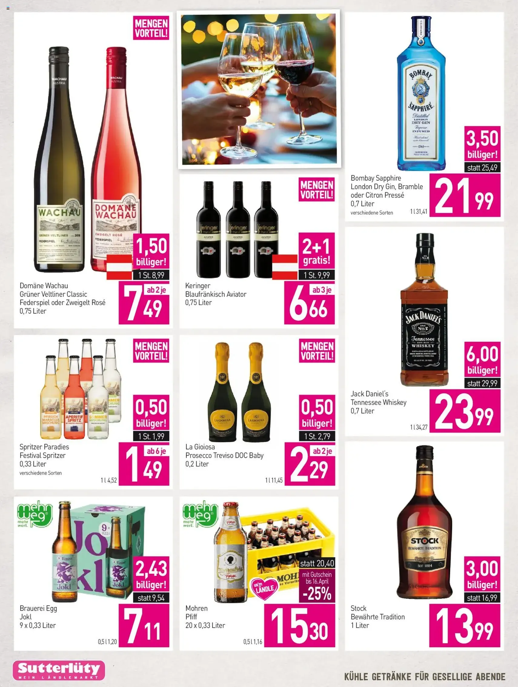 Sutterlüty Flugblatt - Gültiger Prospekt ab 09.04.2026, Seite 14 von insgesamt 20