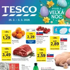 Tesco Hypermarket - leták - náhľad letáku platný od 25.02.2026