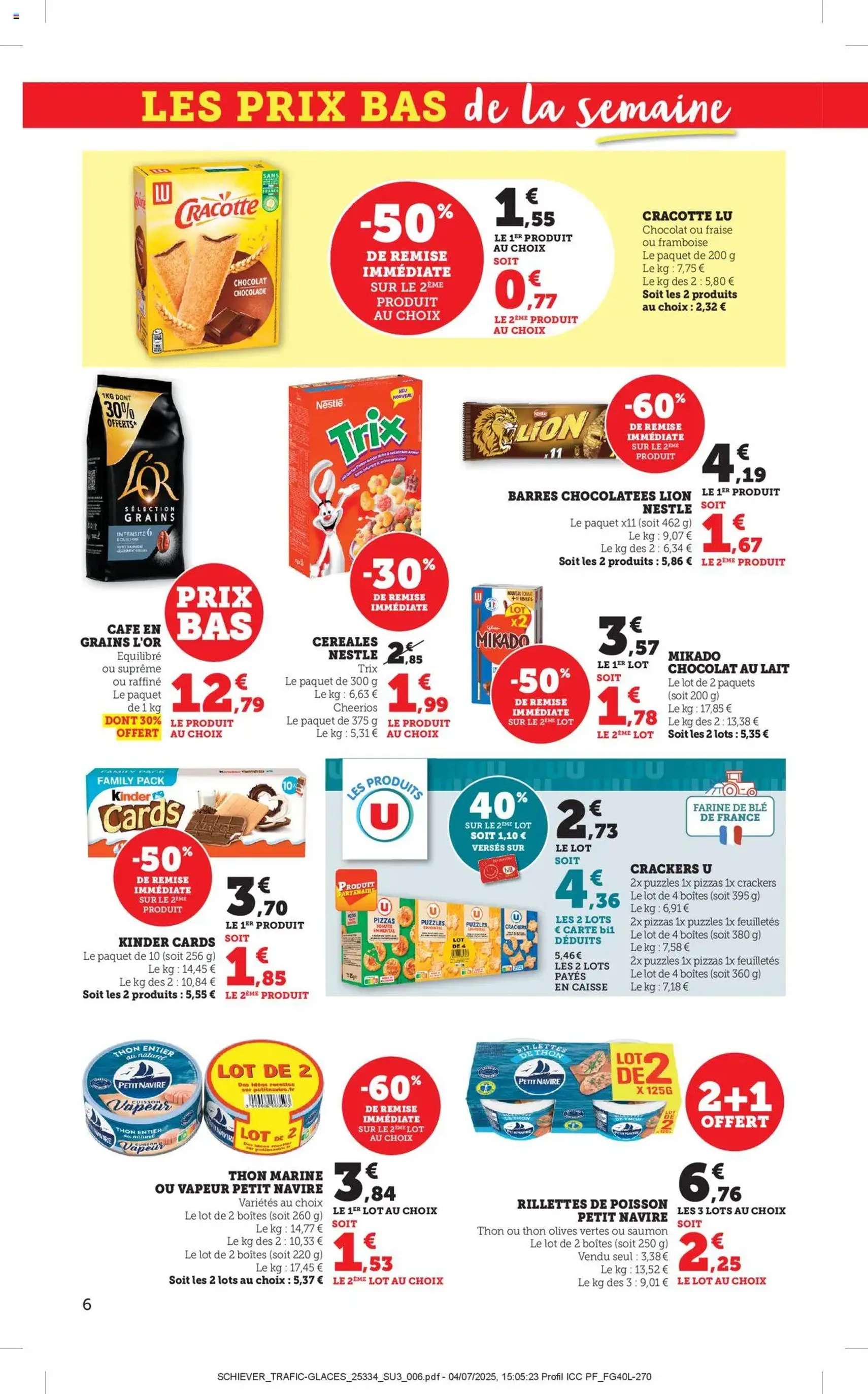 Bi1 catalogue - brochure valable à partir du 28/07/2025, page 6 sur 24 Bi1 catalogue - brochure valable à partir du 28/07/2025, page 6 sur 24