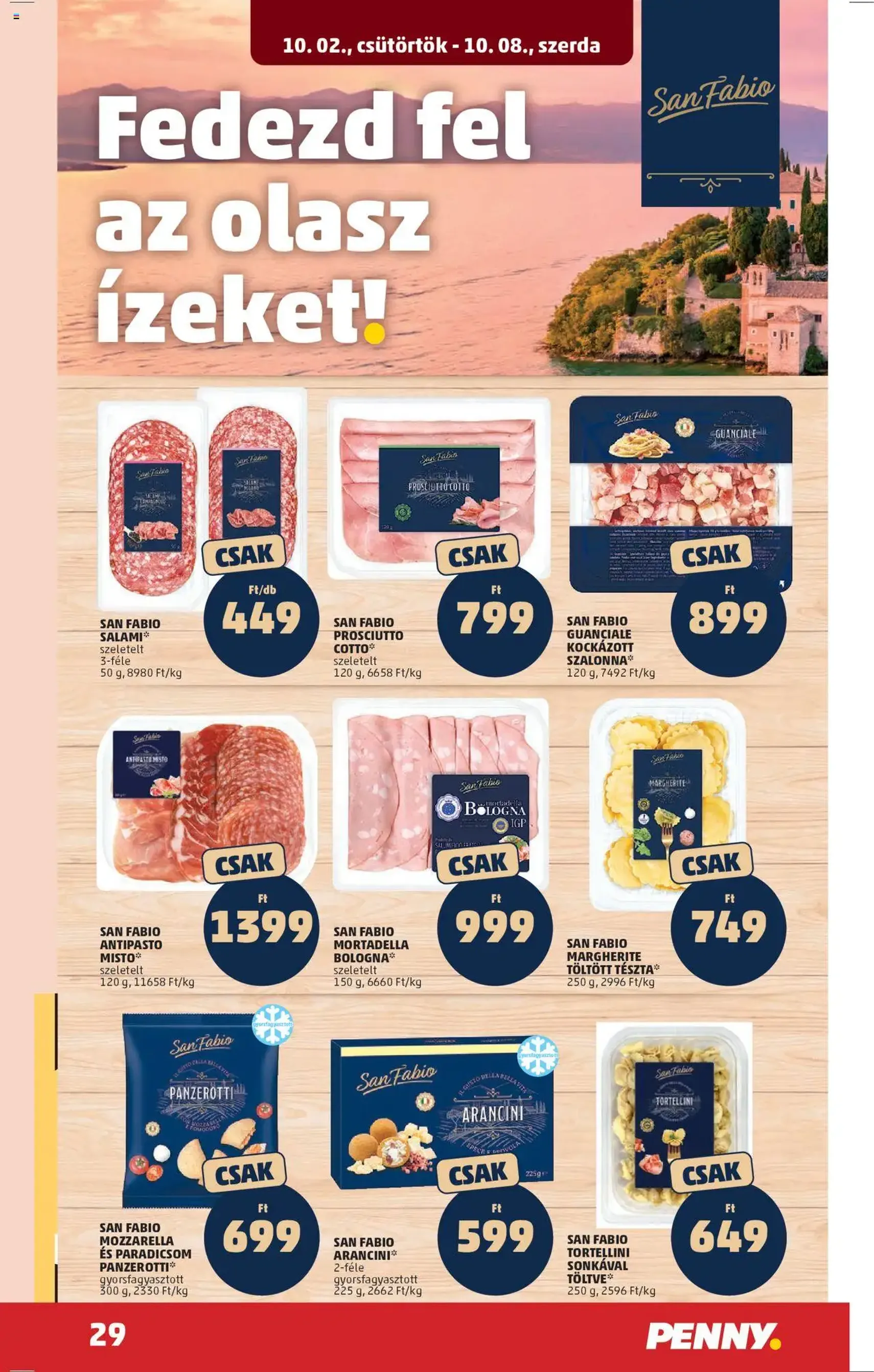 PENNY Akciós újság - 2025.10.02. érvényes szórólap 35 oldal 48 oldalból PENNY Akciós újság - 2025.10.02. érvényes szórólap 35 oldal 48 oldalból