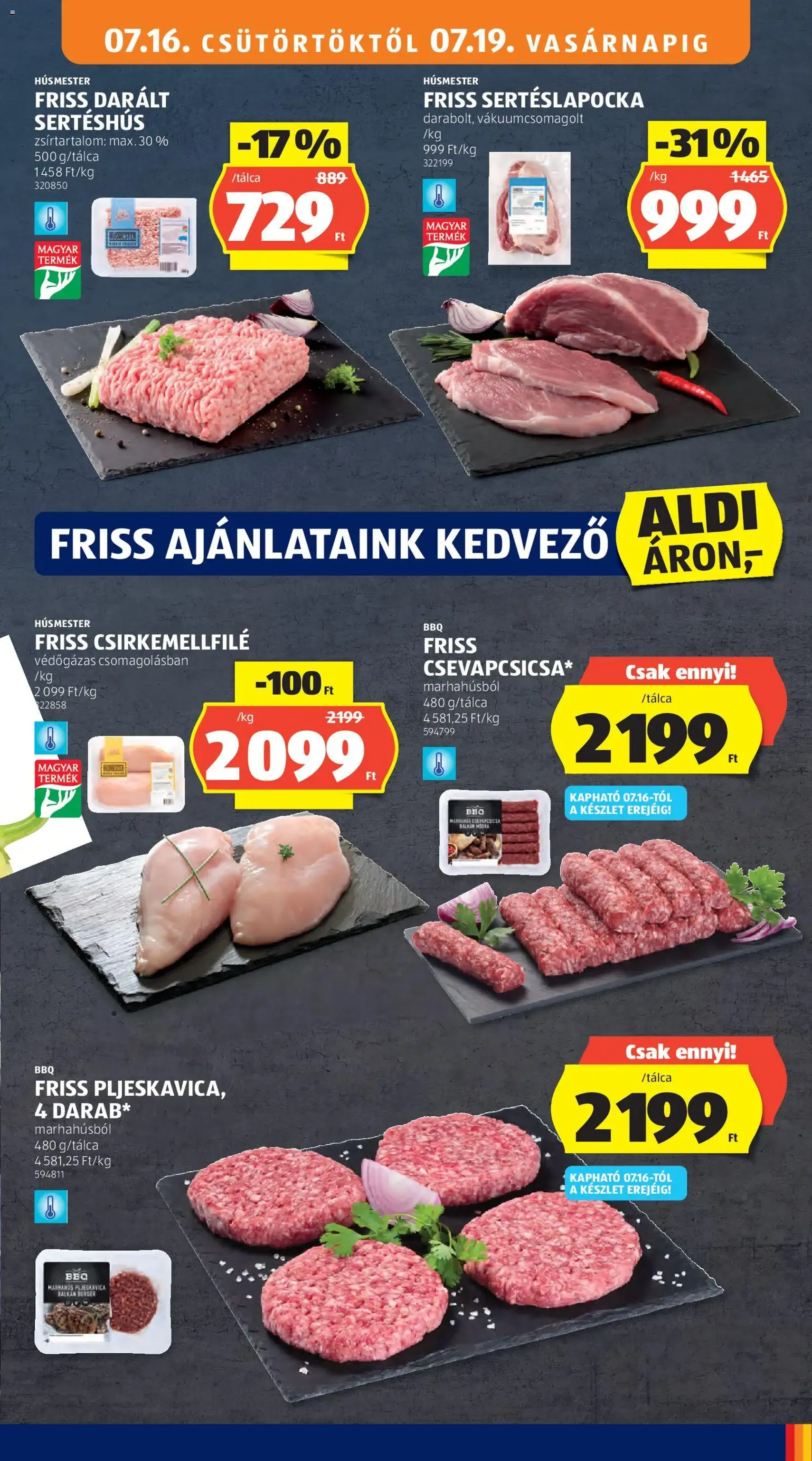 Aldi akciós újság - 2026.07.16. érvényes szórólap 11 oldal 38 oldalból