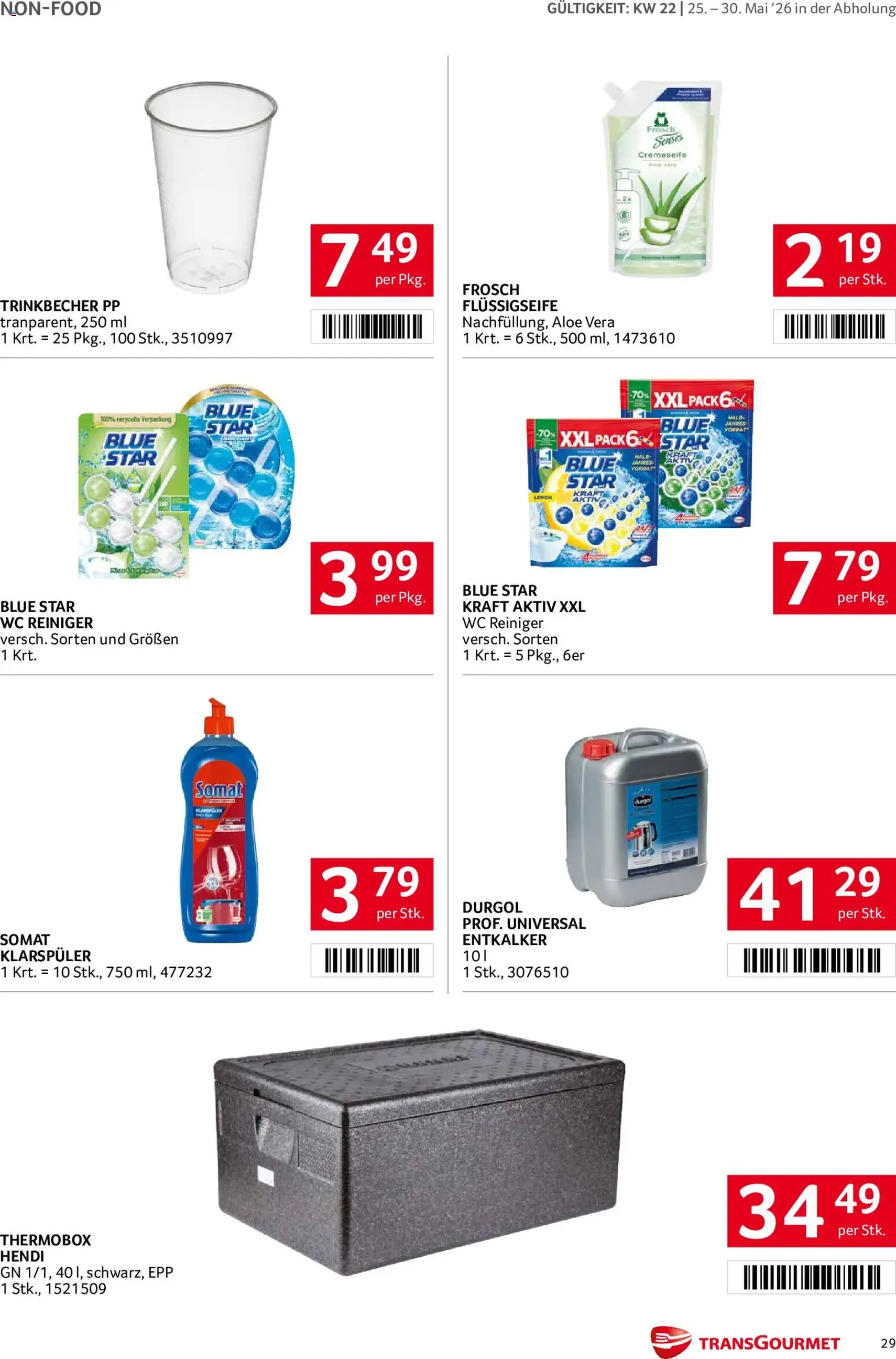 Transgourmet Flugblatt - Gültiger Prospekt ab 25.05.2026, Seite 28 von insgesamt 35