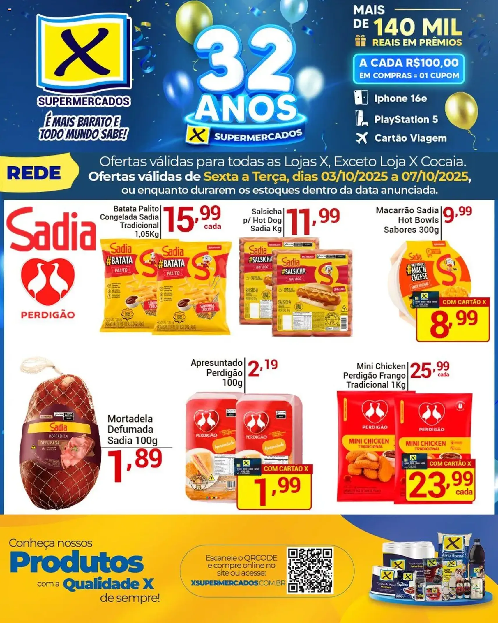 X Supermercados - Ofertas da semana - folheto válido a partir de 03/10/2025 página 4 de 6