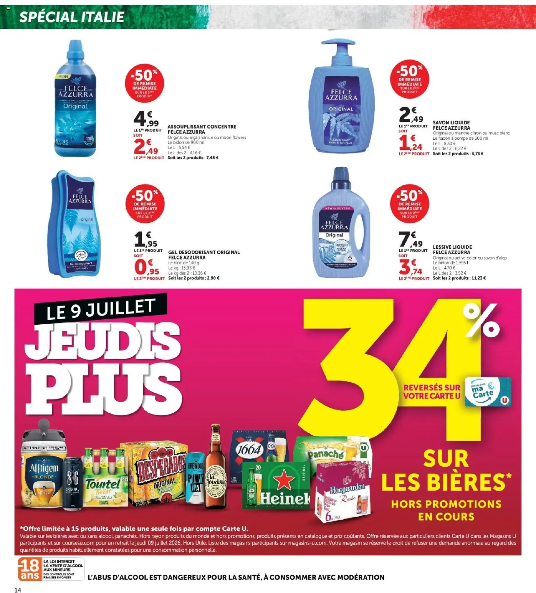 U Express catalogue - brochure valable à partir du 07/07/2026, page 14 sur 16