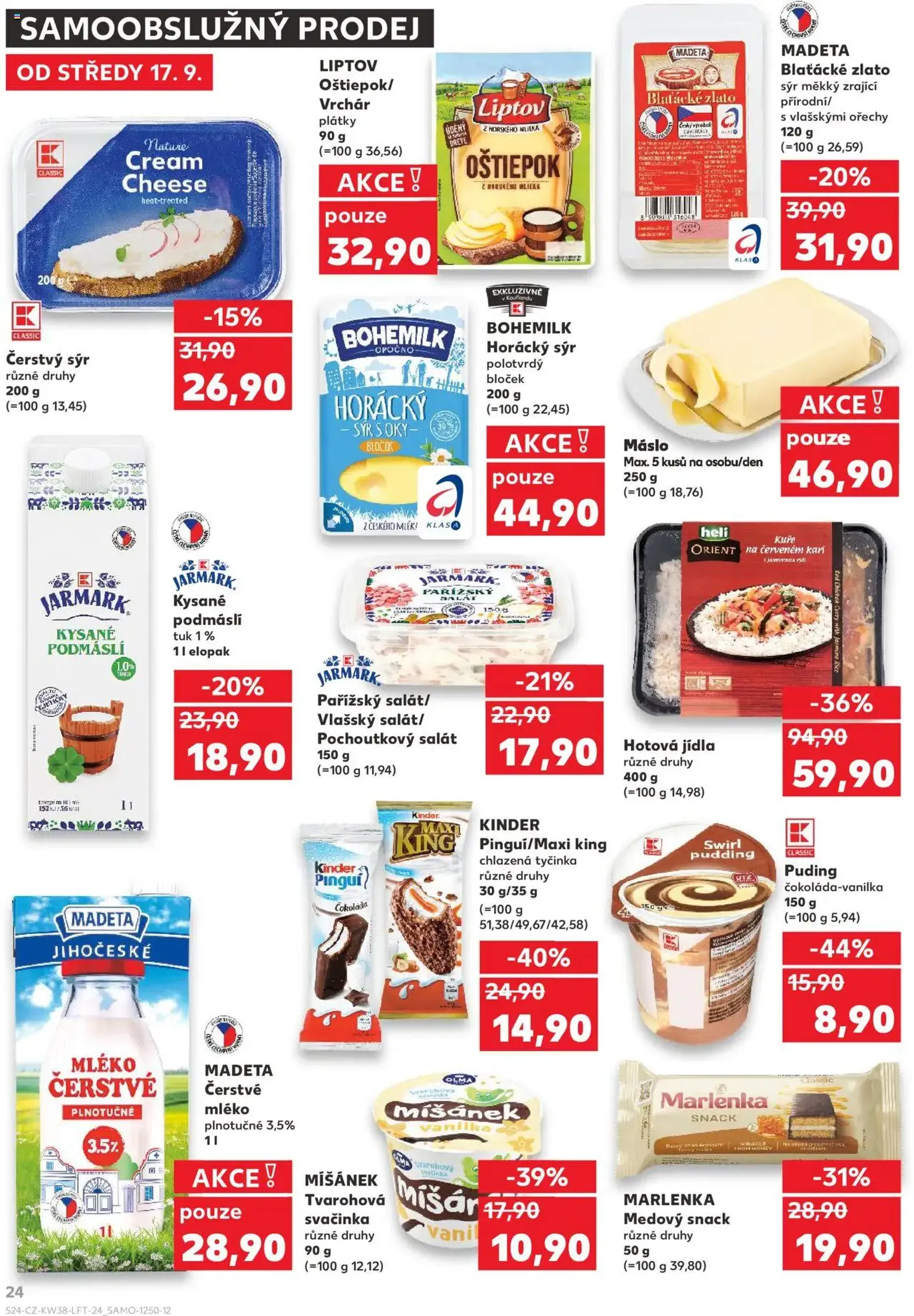 Kaufland leták - platný leták od 17.09.2025 strana 24 z 90