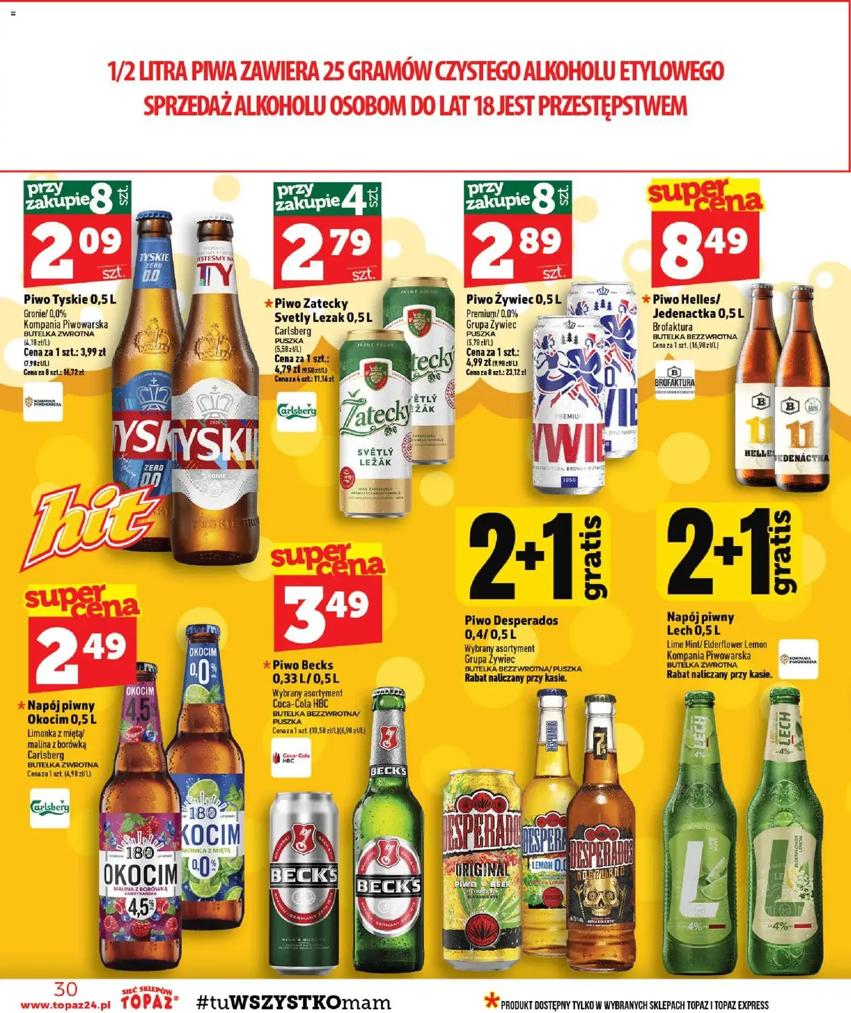 Topaz gazetka - ważny gazetka od 06.08.2026 strona 30 z 44