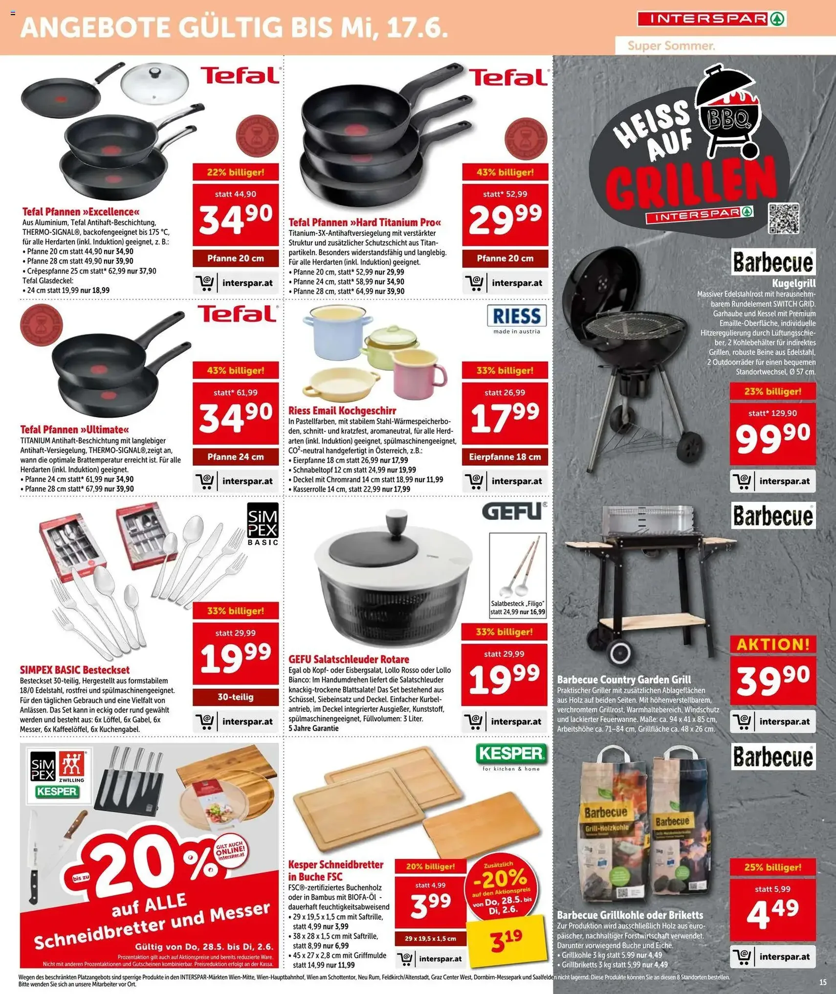 Interspar - Flugblatt - Gültiger Prospekt ab 28.05.2026, Seite 15 von insgesamt 16