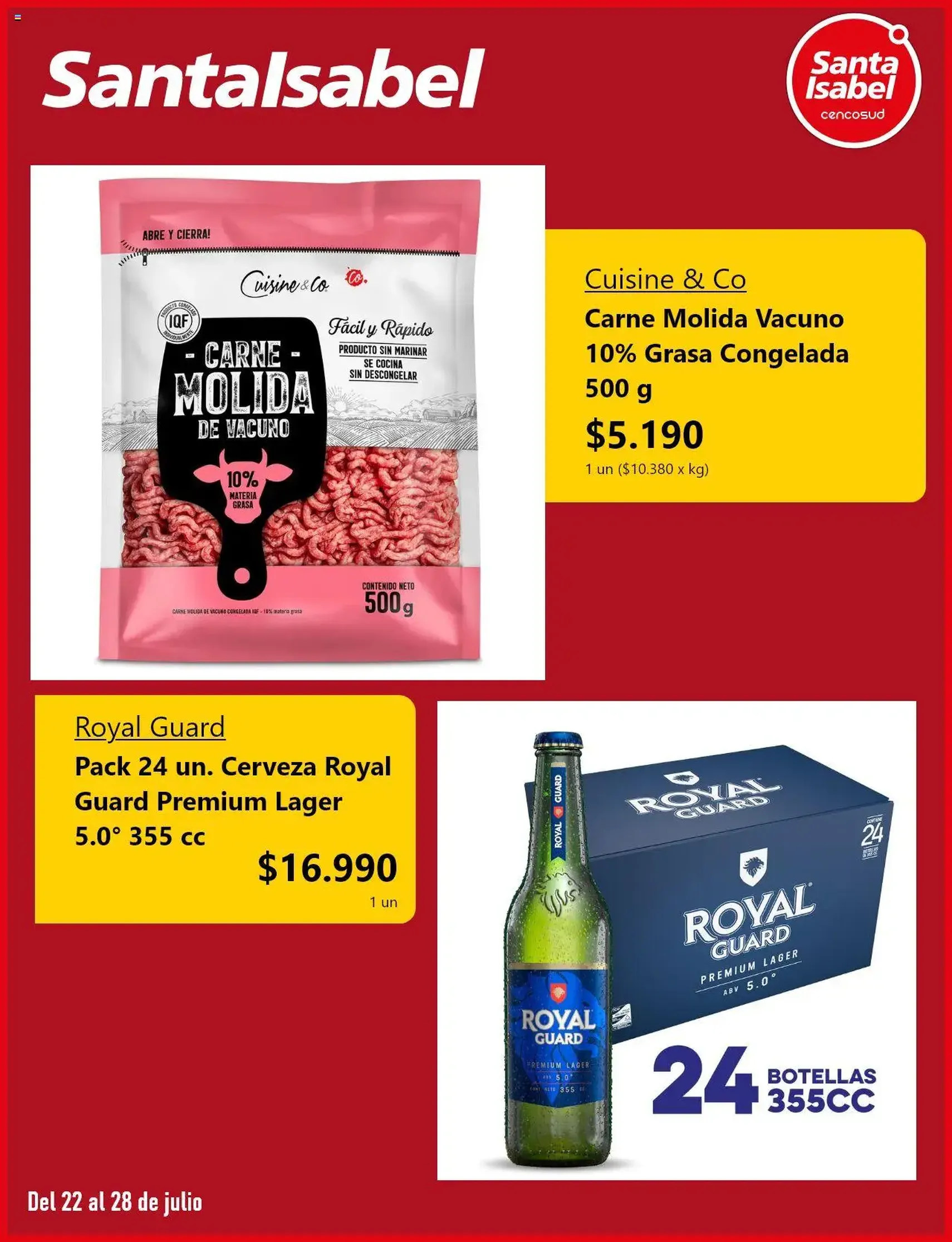 Santa Isabel ofertas - folleto válido desde 21.07.2025 página 4 de 5