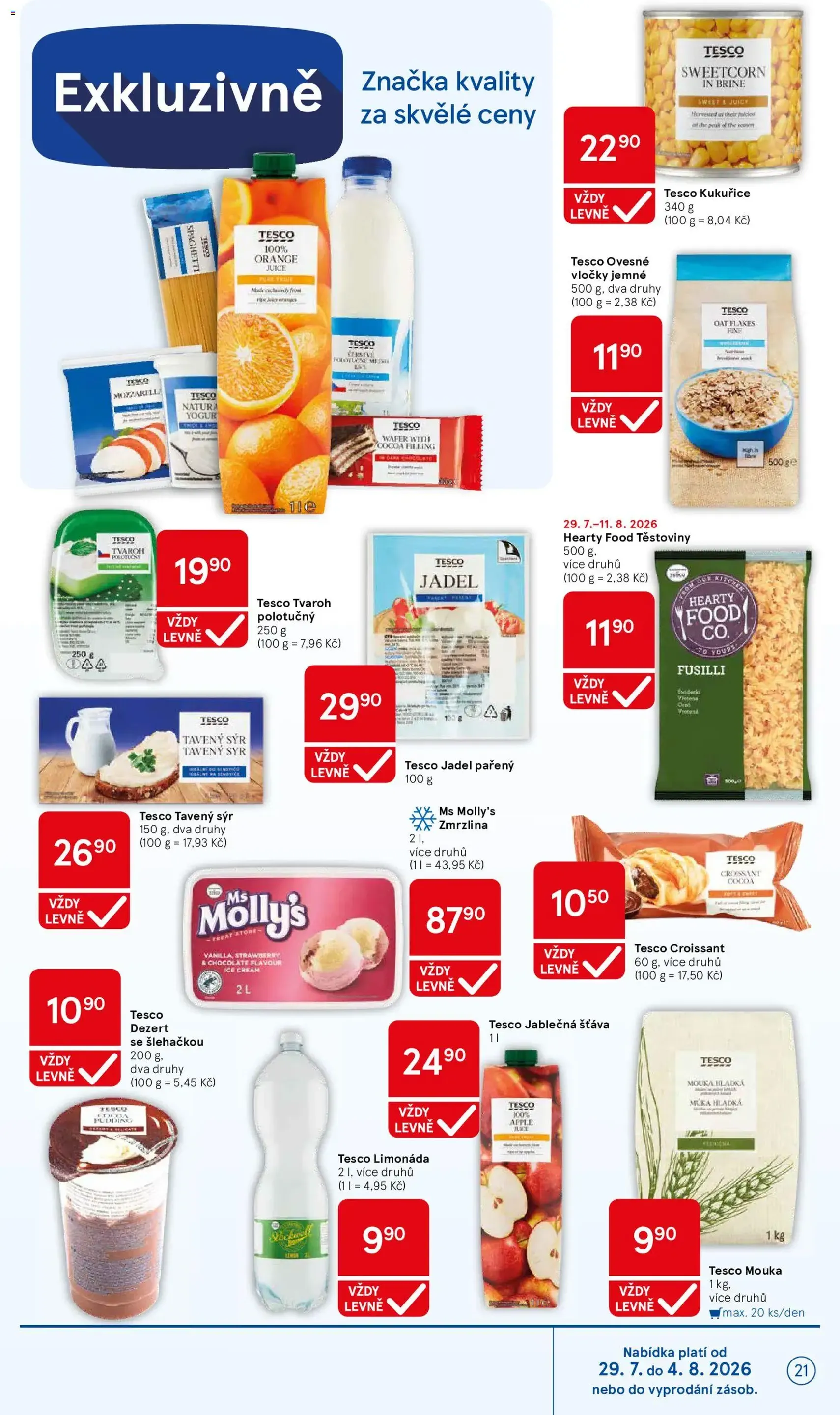 Tesco leták - Hypermarket - platný leták od 29.07.2026 strana 21 z 29