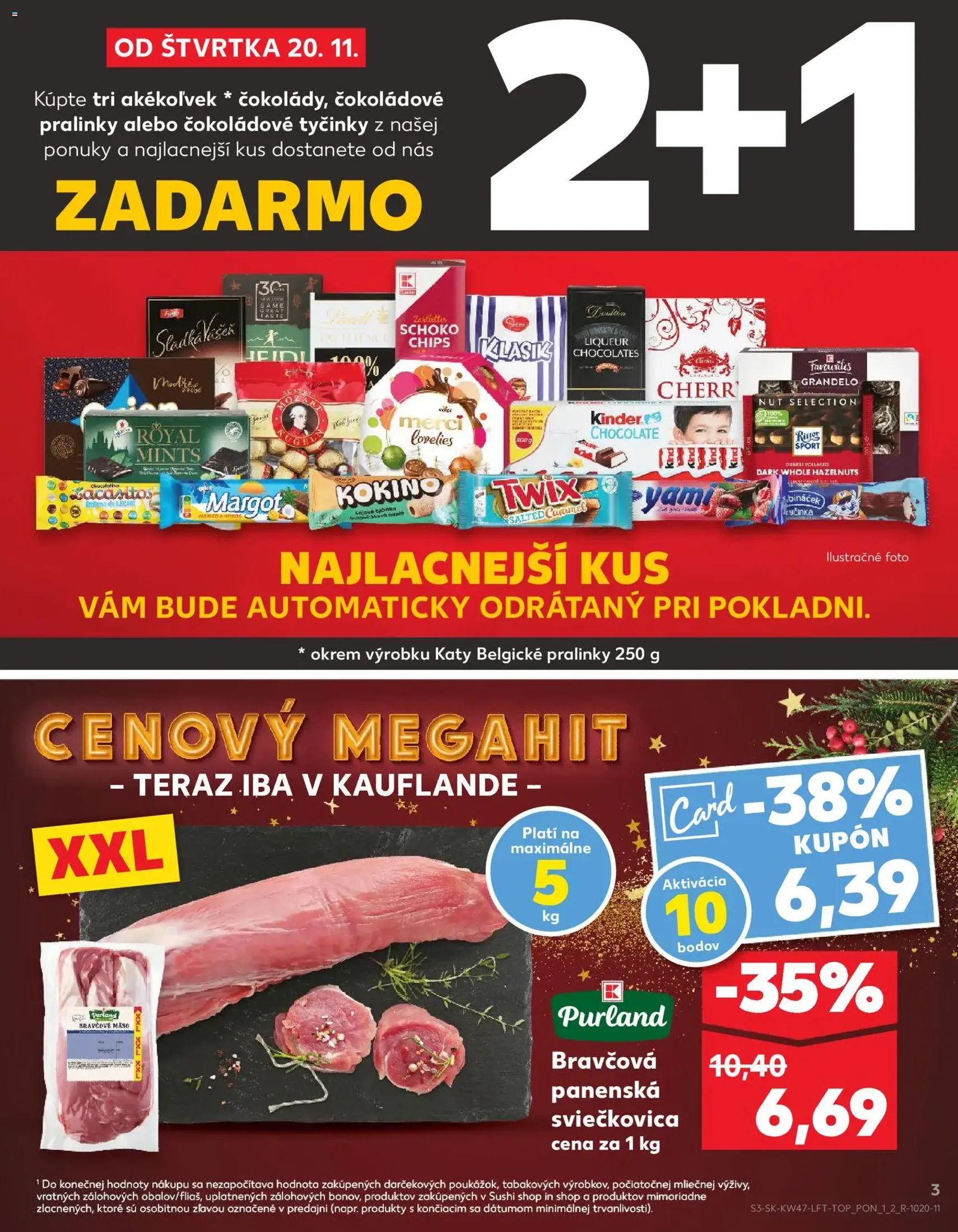 Kaufland SK Akciós újság - 2025.11.20. érvényes szórólap 3 oldal 80 oldalból