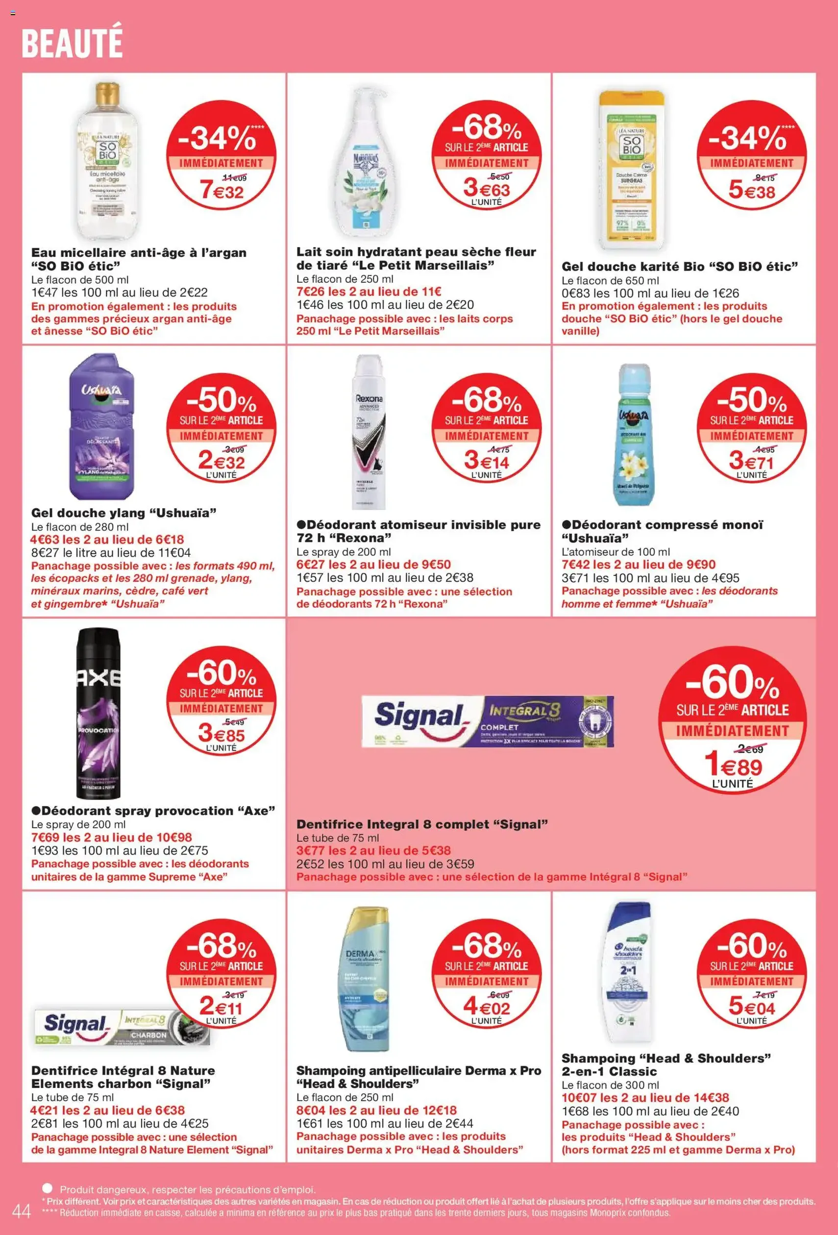 Monoprix catalogue - brochure valable à partir du 20/01/2026, page 44 sur 52