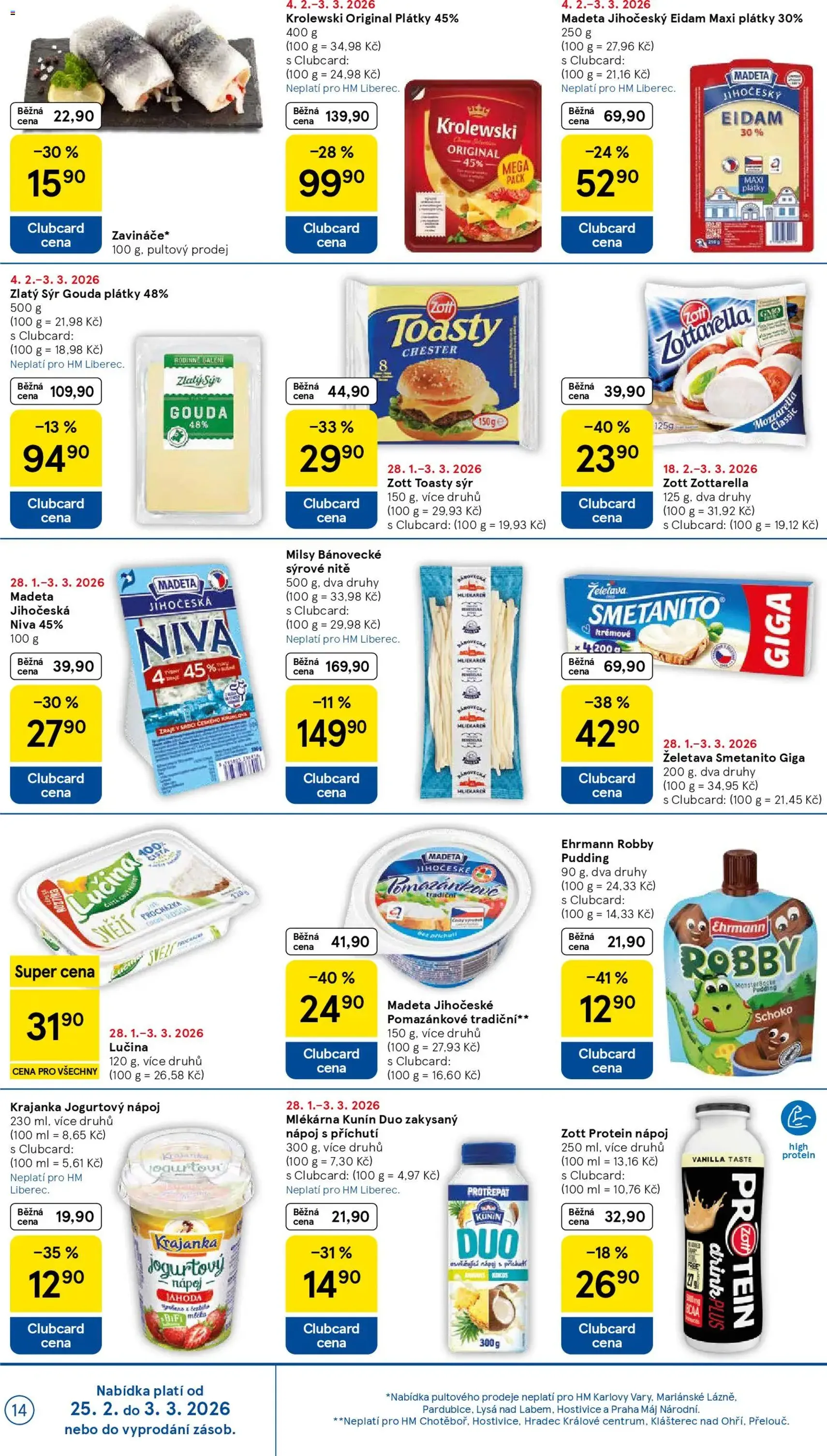 Tesco leták - Hypermarket - platný leták od 25.02.2026 strana 14 z 22