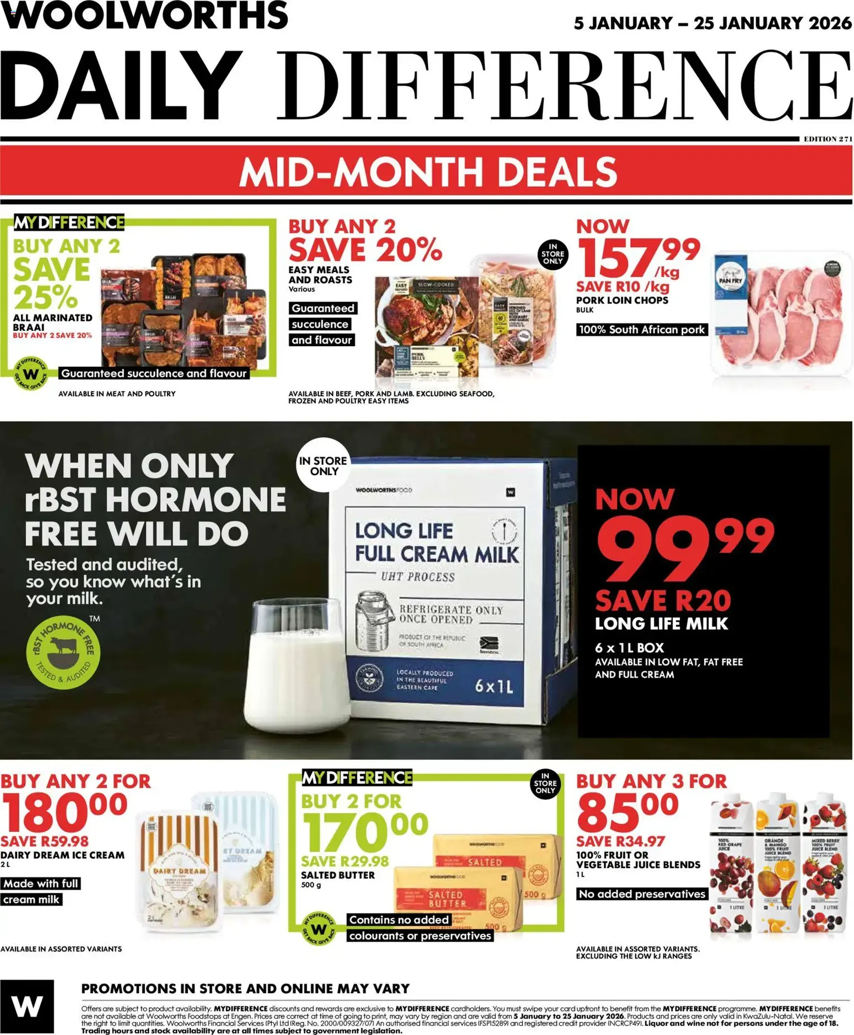 Woolworths Specials - valid flyer from 05/01/2026, page 8 of 8