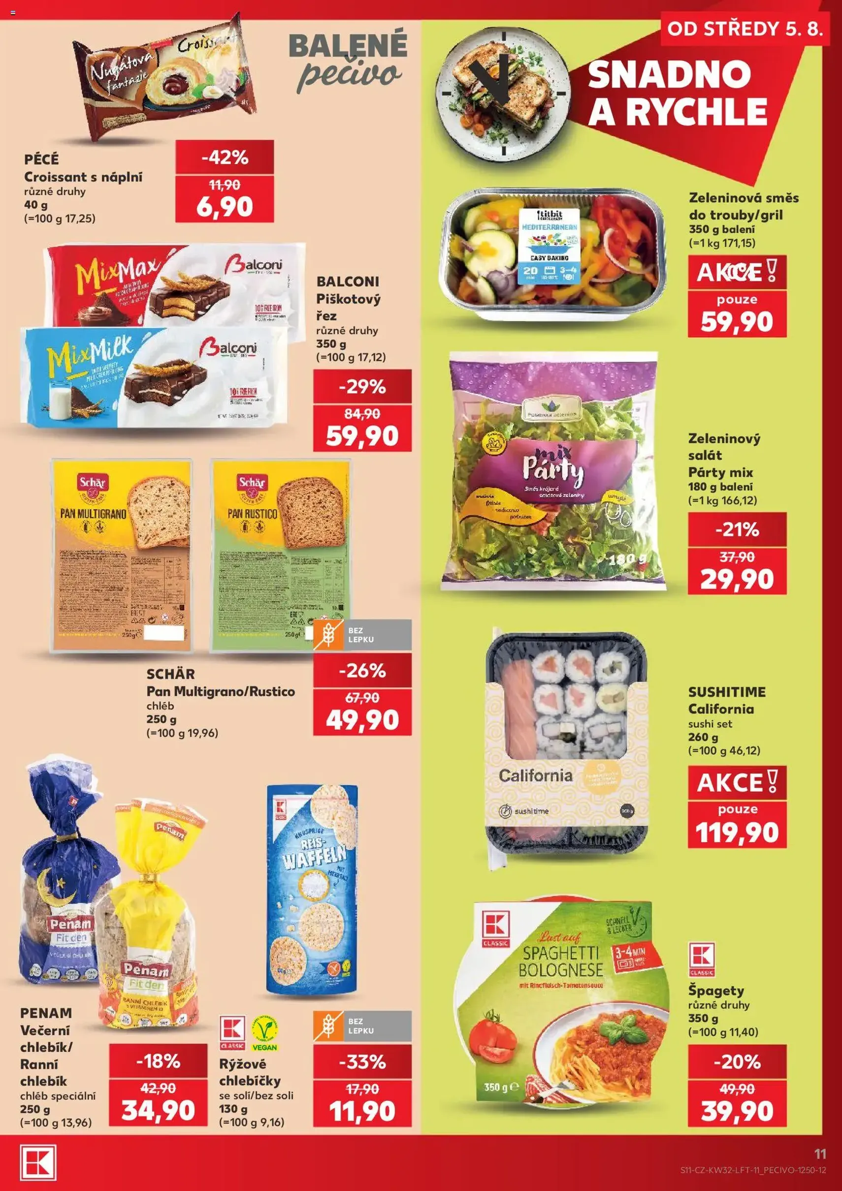 Kaufland leták - platný leták od 05.08.2026 strana 11 z 54