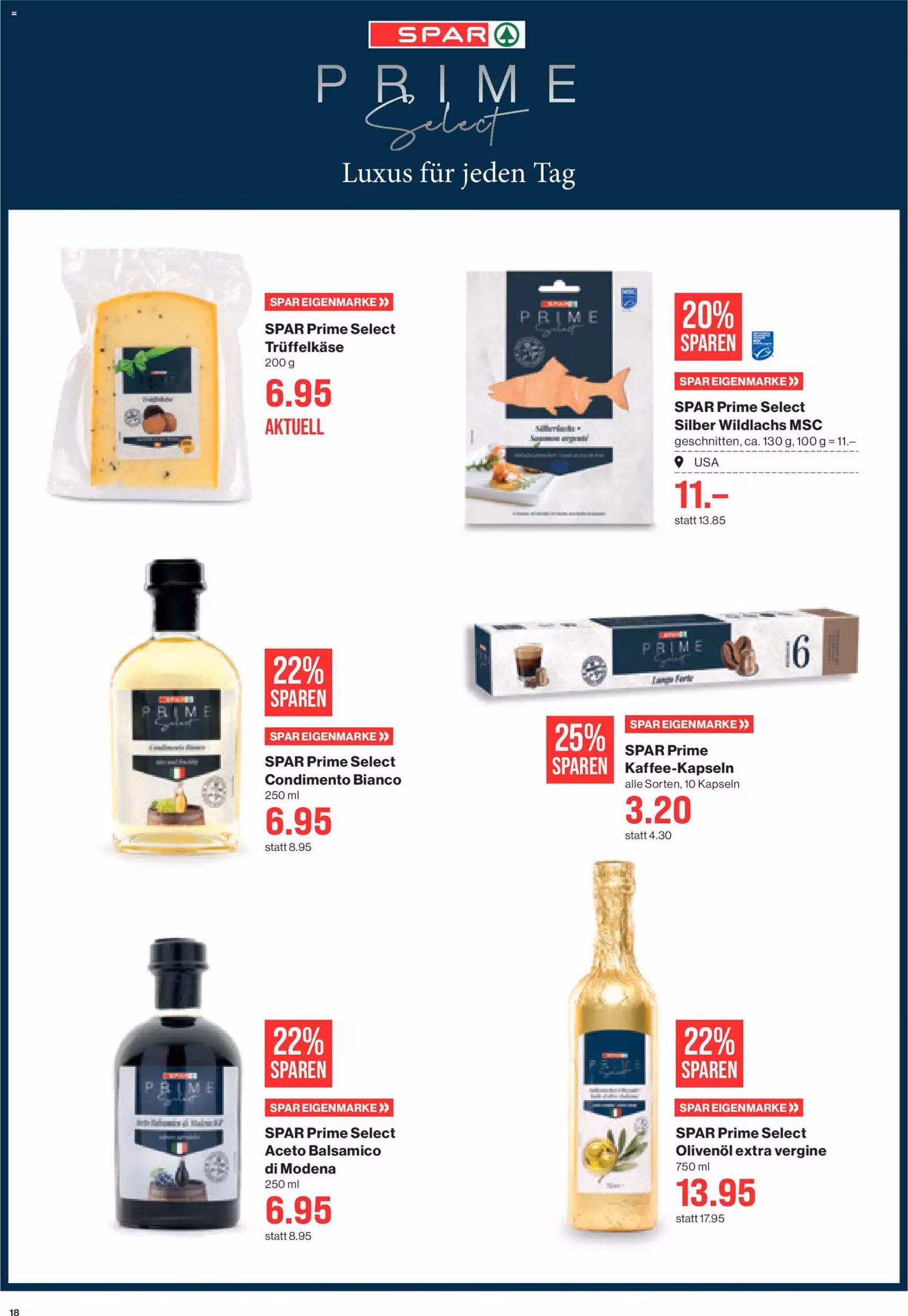 SPAR Aktionen - Gültiger Prospekt ab 06.11.2025, Seite 18 von insgesamt 24