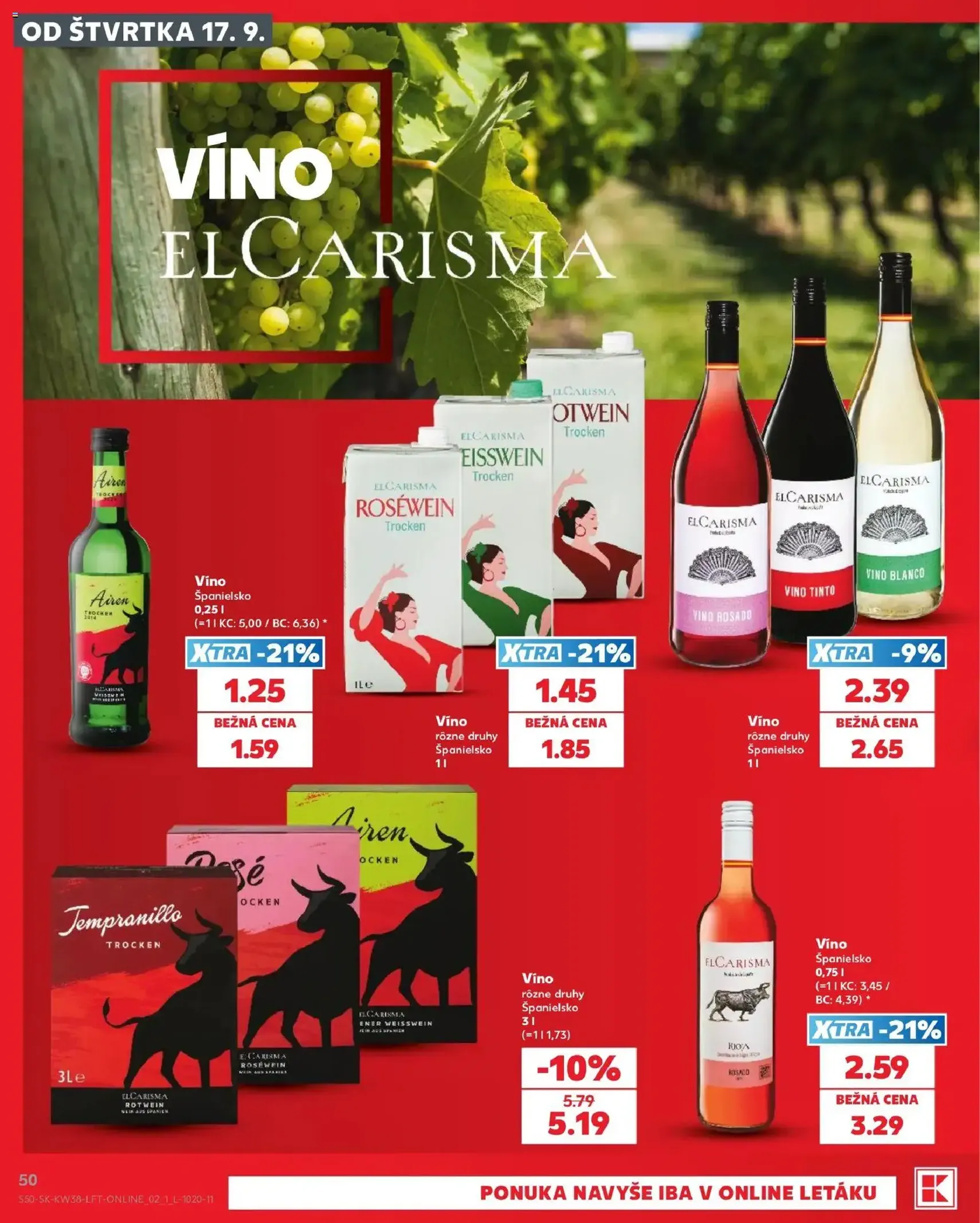 Kaufland leták - platný leták od 17.09.2026 strana 50 z 84