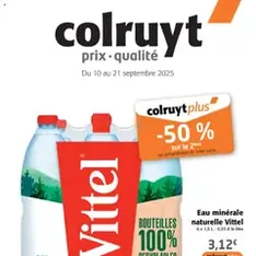 Colruyt catalogue - Prévisualisation du catalogue valable à partir du 10/09/2025