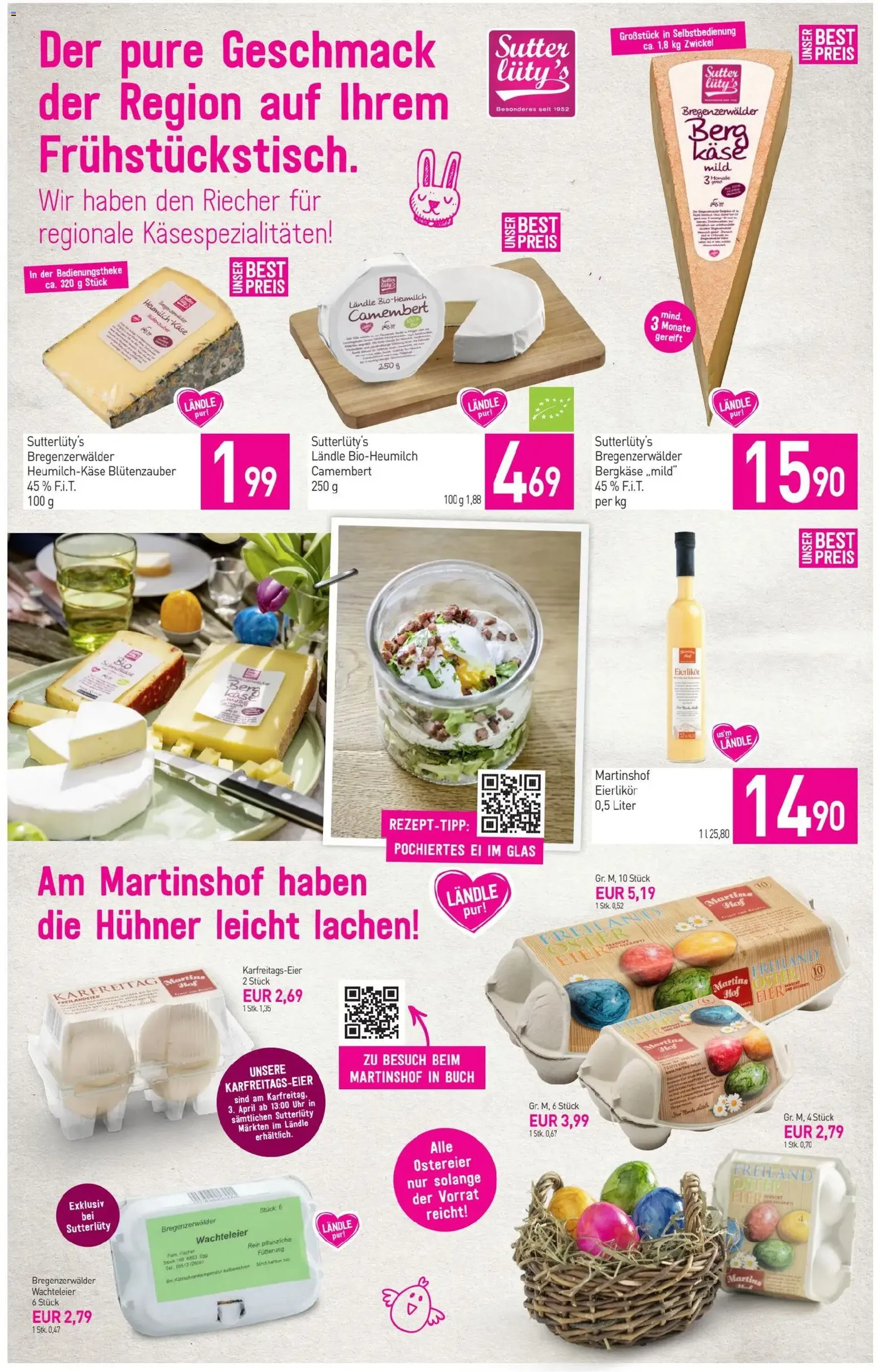 Sutterlüty Flugblatt - Gültiger Prospekt ab 02.04.2026, Seite 3 von insgesamt 24