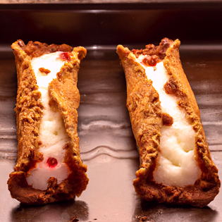 Previsualización de la receta Una deliciosa crema de cannolo siciliano al horno