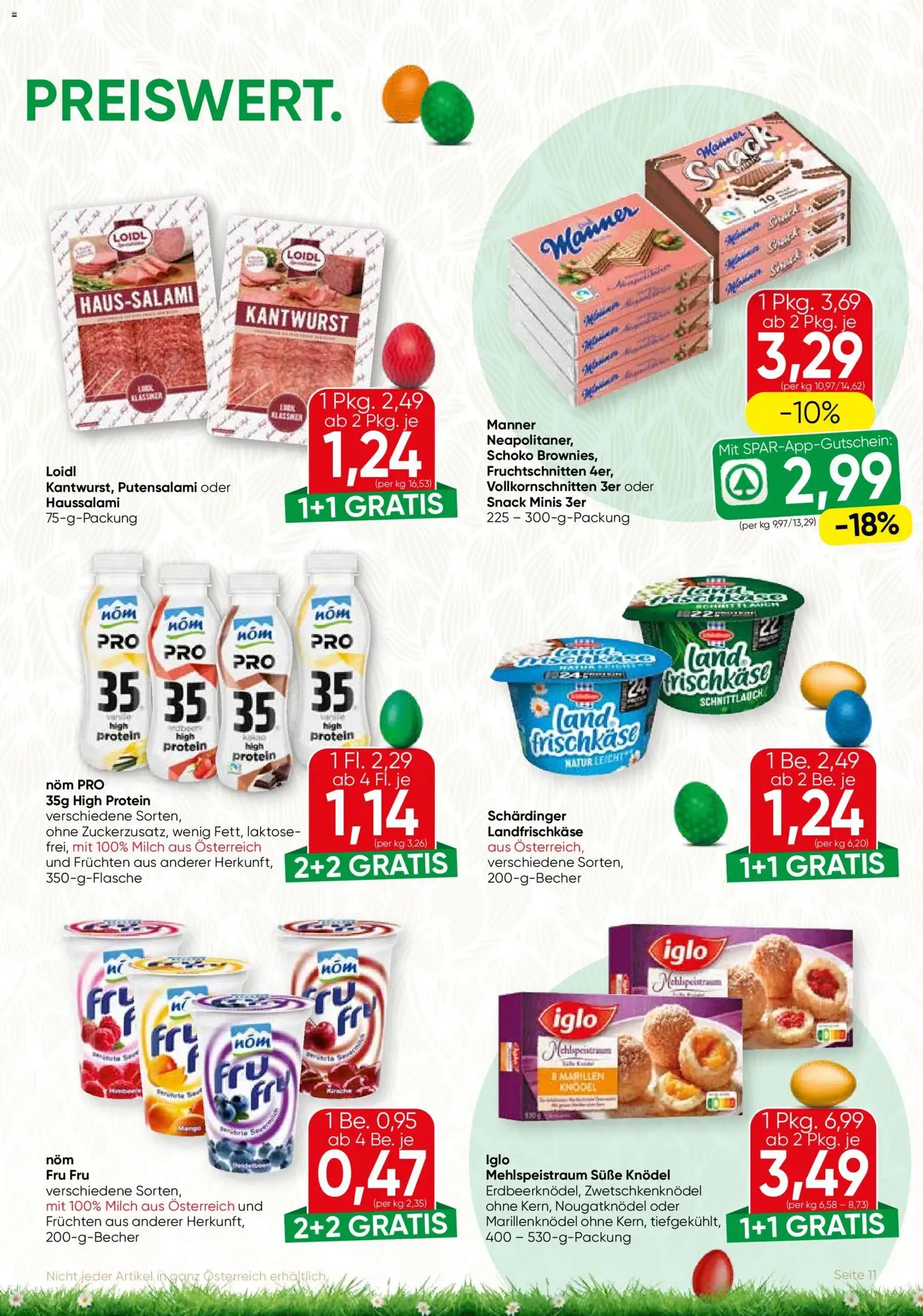 SPAR Gourmet Flugblatt - Gültiger Prospekt ab 12.03.2026, Seite 11 von insgesamt 12
